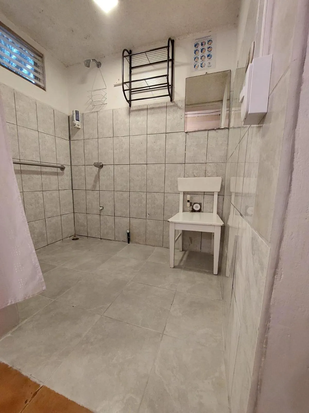 Shower in Hotel M&M Beach House