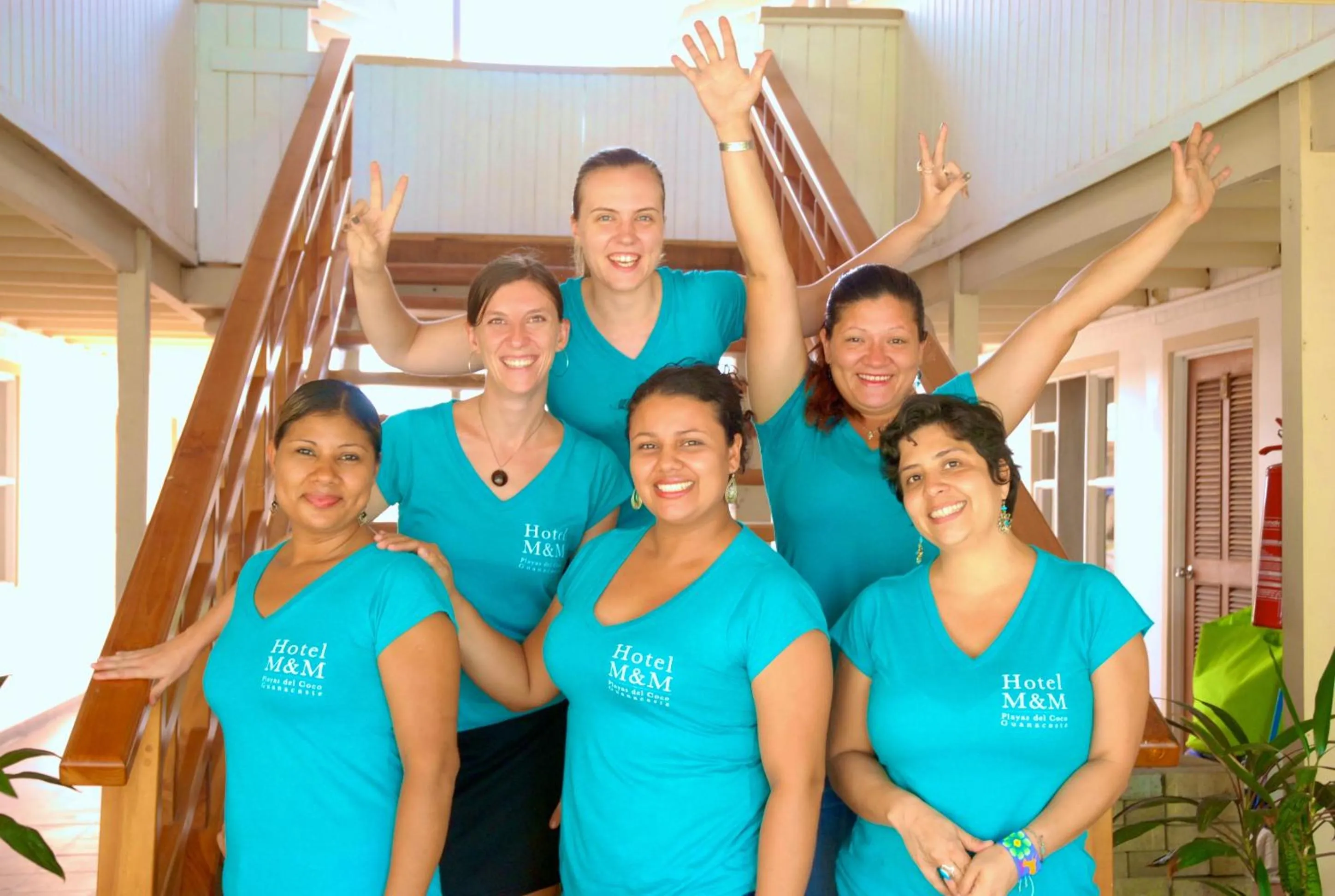 Staff in Hotel M&M Beach House