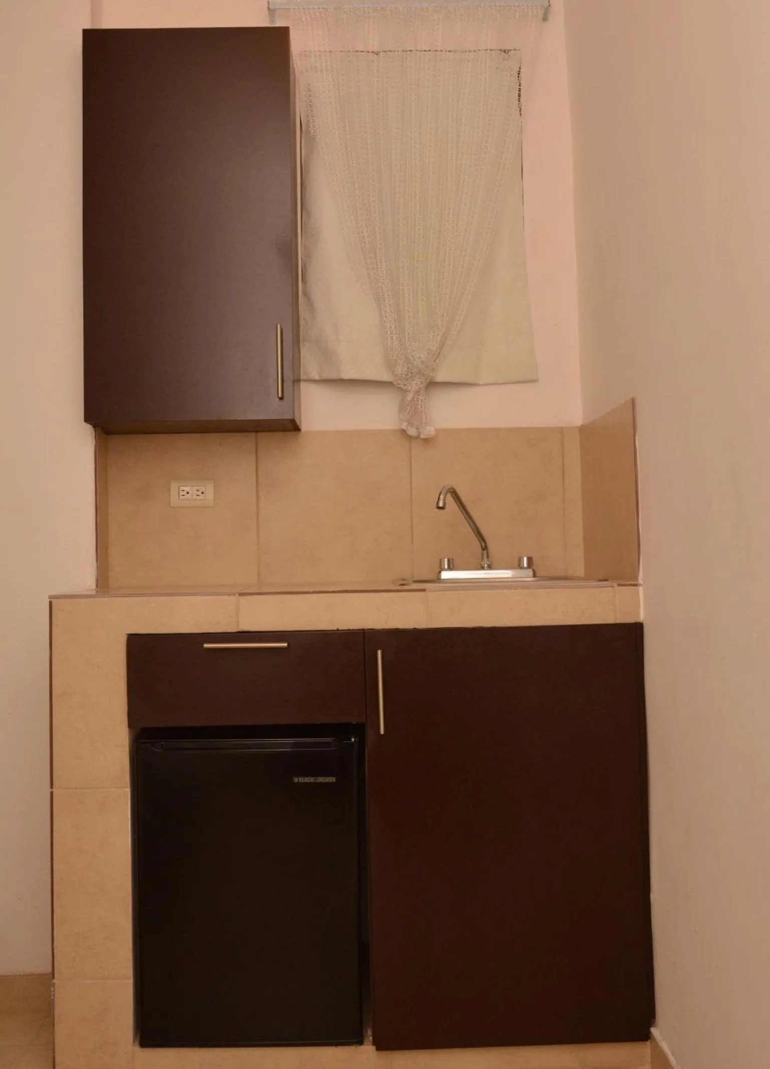 Kitchen or kitchenette in Hotel Bugambilias