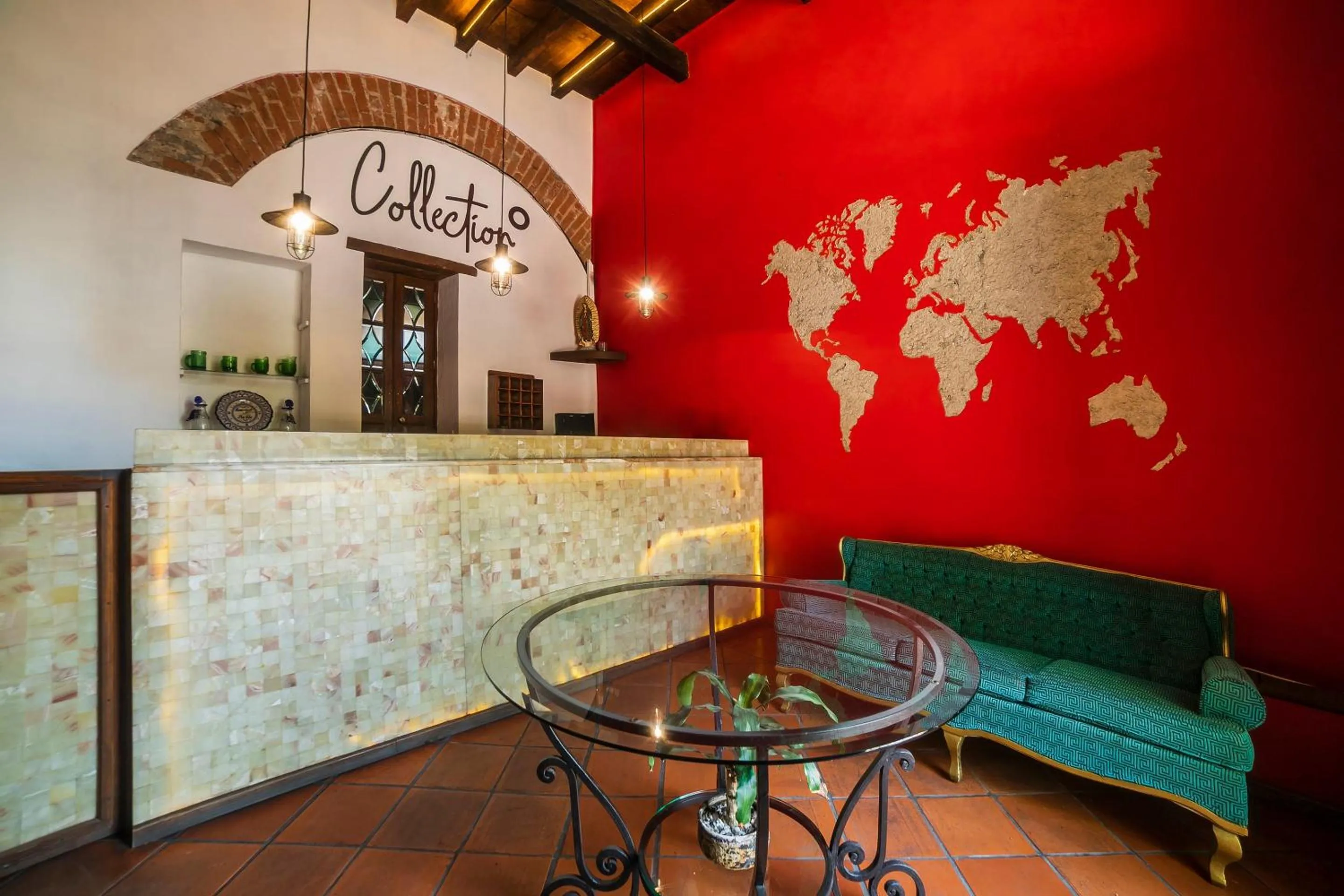 Lobby or reception in Collection O Al otro lado del rio, Puebla