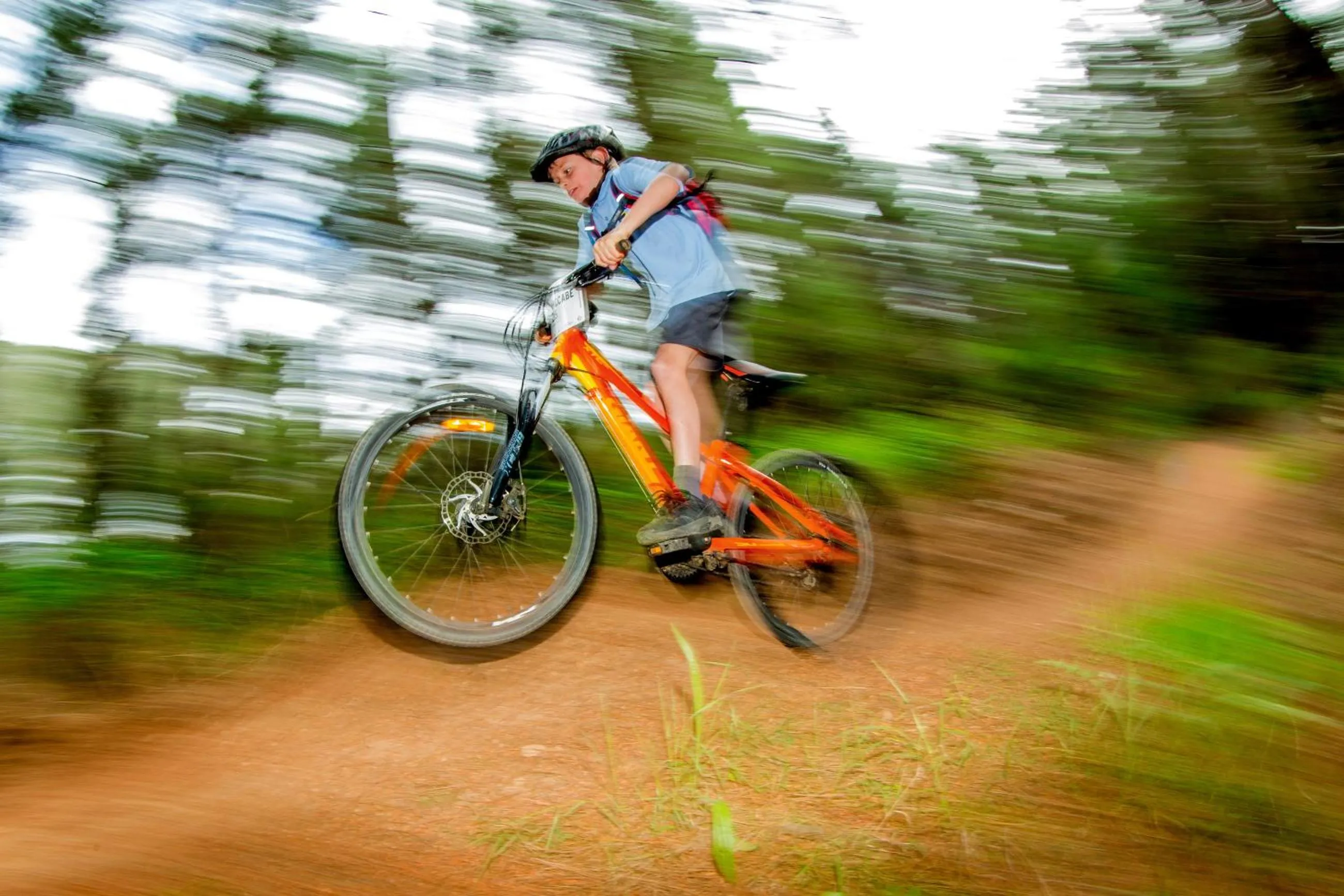 Cycling in Discovery Parks - Bright