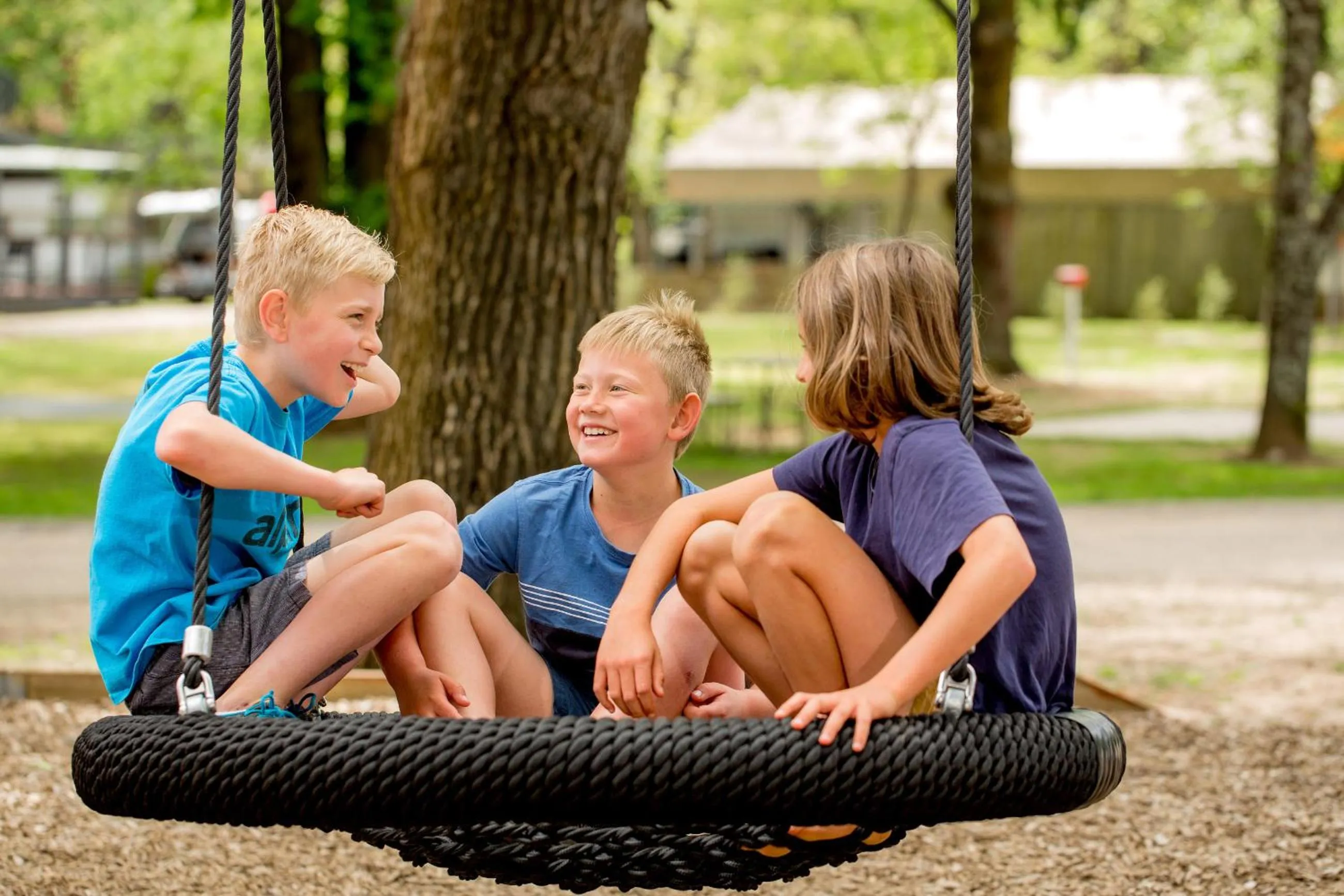 Children play ground in Discovery Parks - Bright