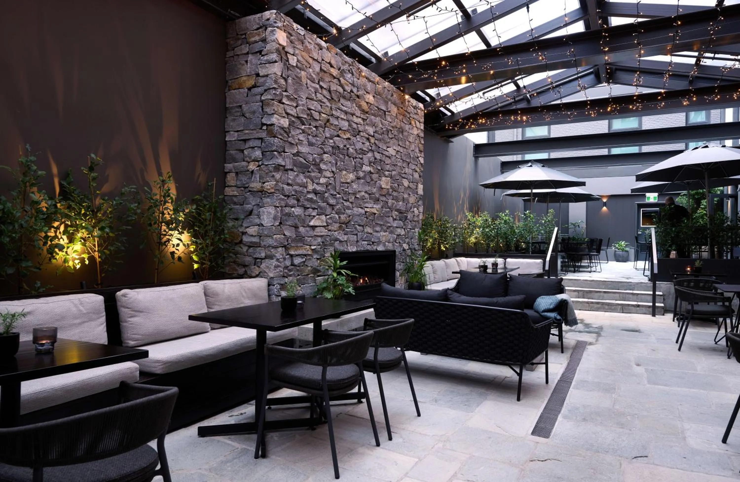 Patio in Abstract Hotel