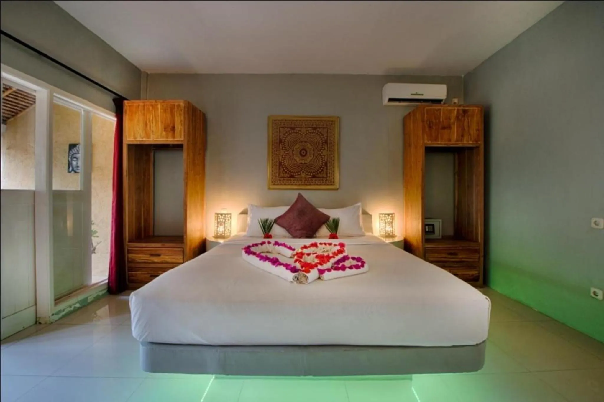 Bed in Bel Air Resort