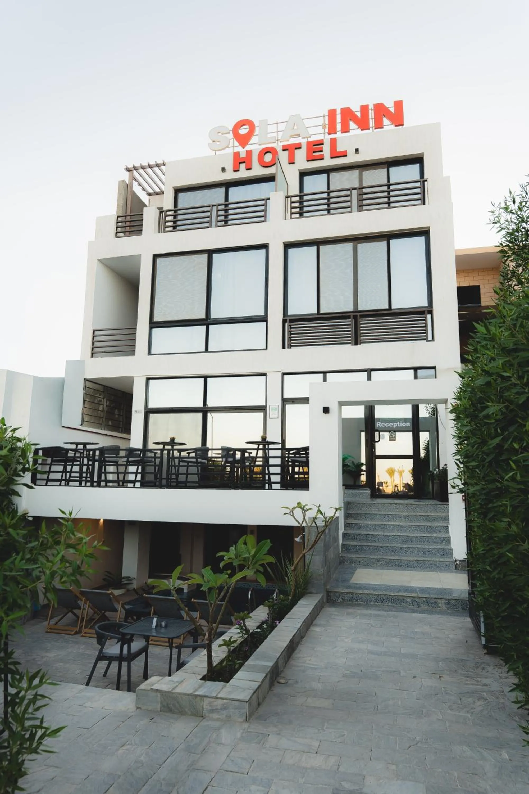 Property building in SOLA INN Hotel Hurghada