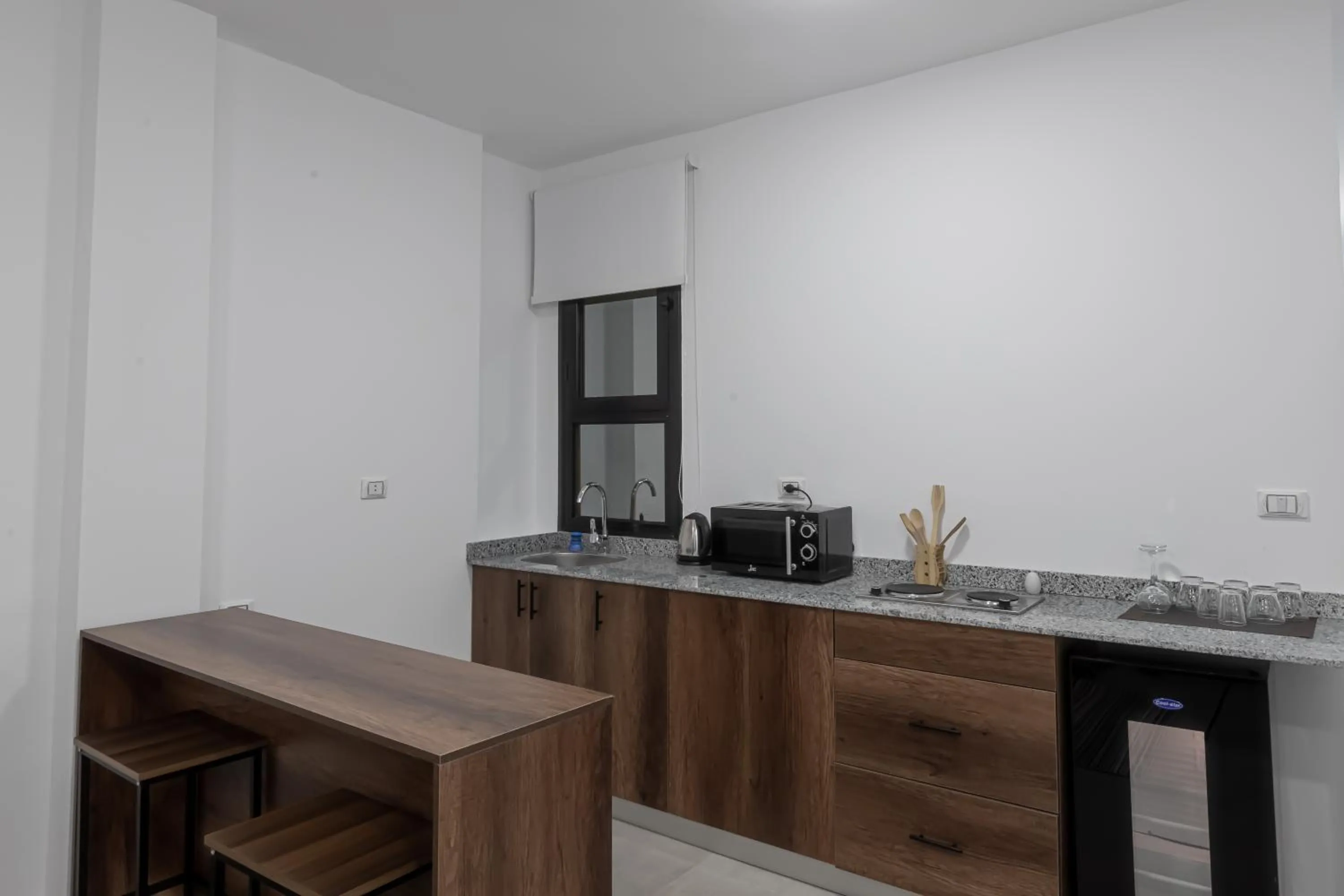 Kitchen or kitchenette in SOLA INN Hotel Hurghada