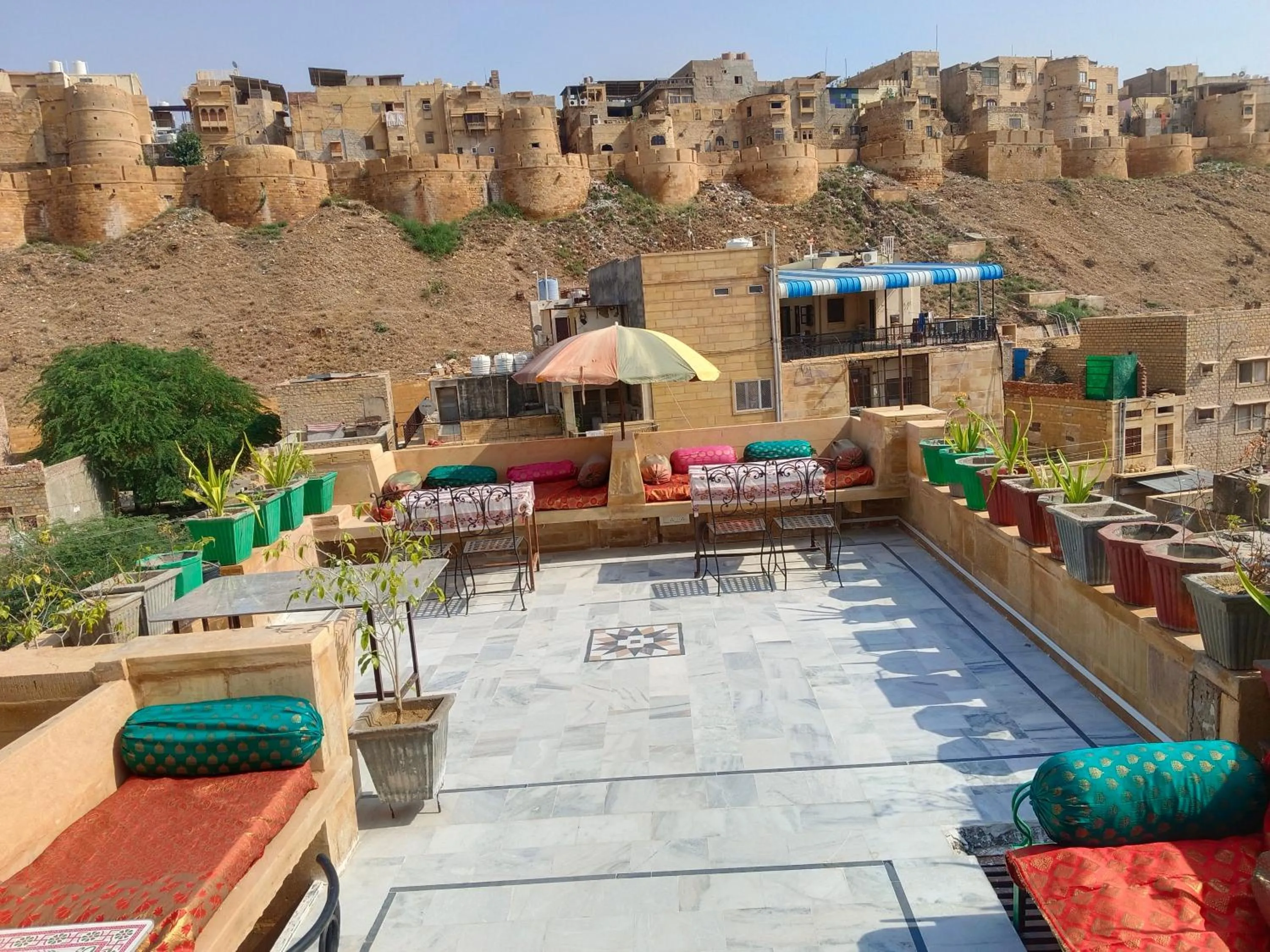 City view in Hotel Oasis Haveli Jaisalmer