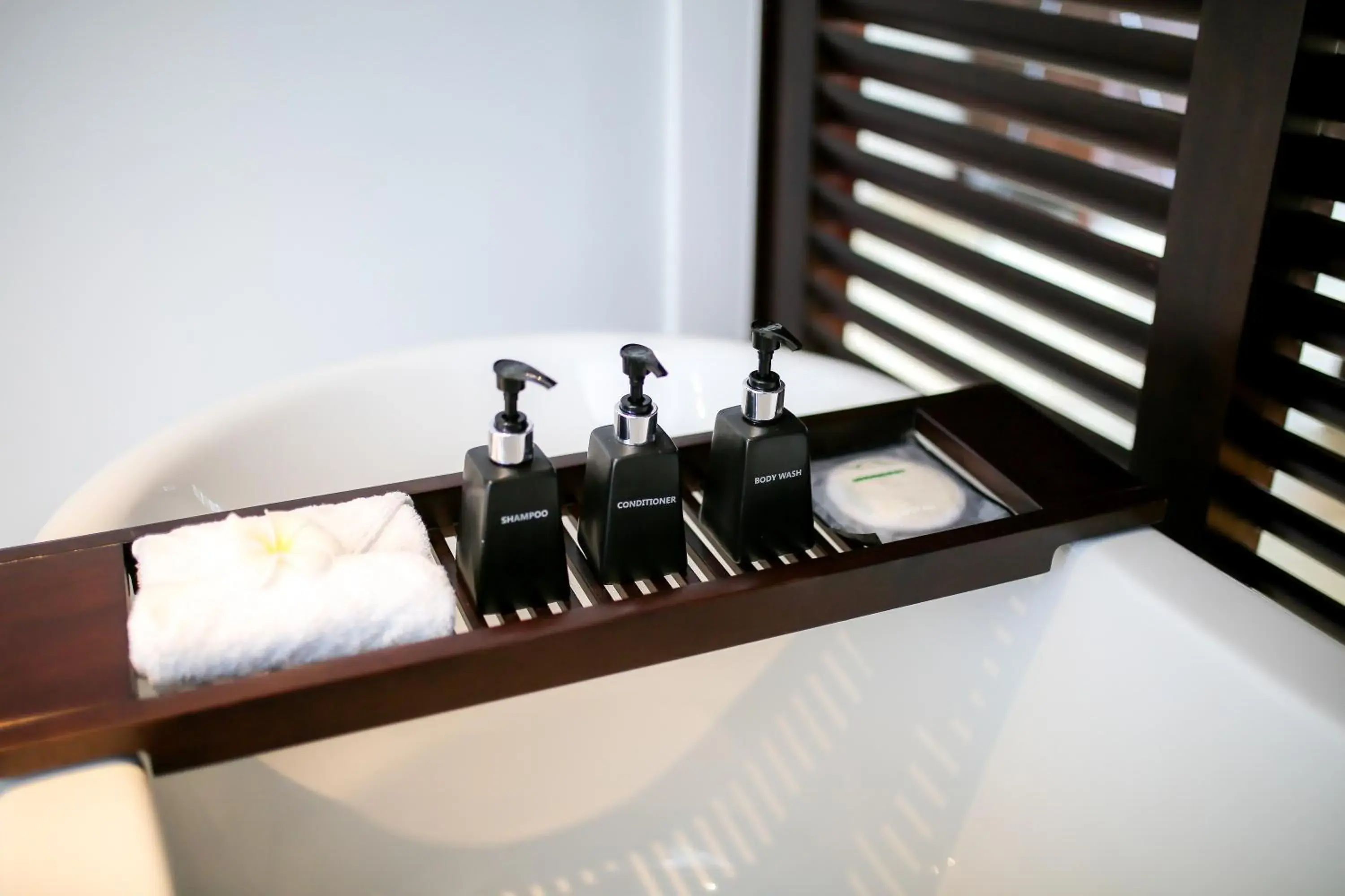 Bathroom in Montgomerie Links Hotel & Villas Bathroom in Montgomerie Links Hotel & Villas