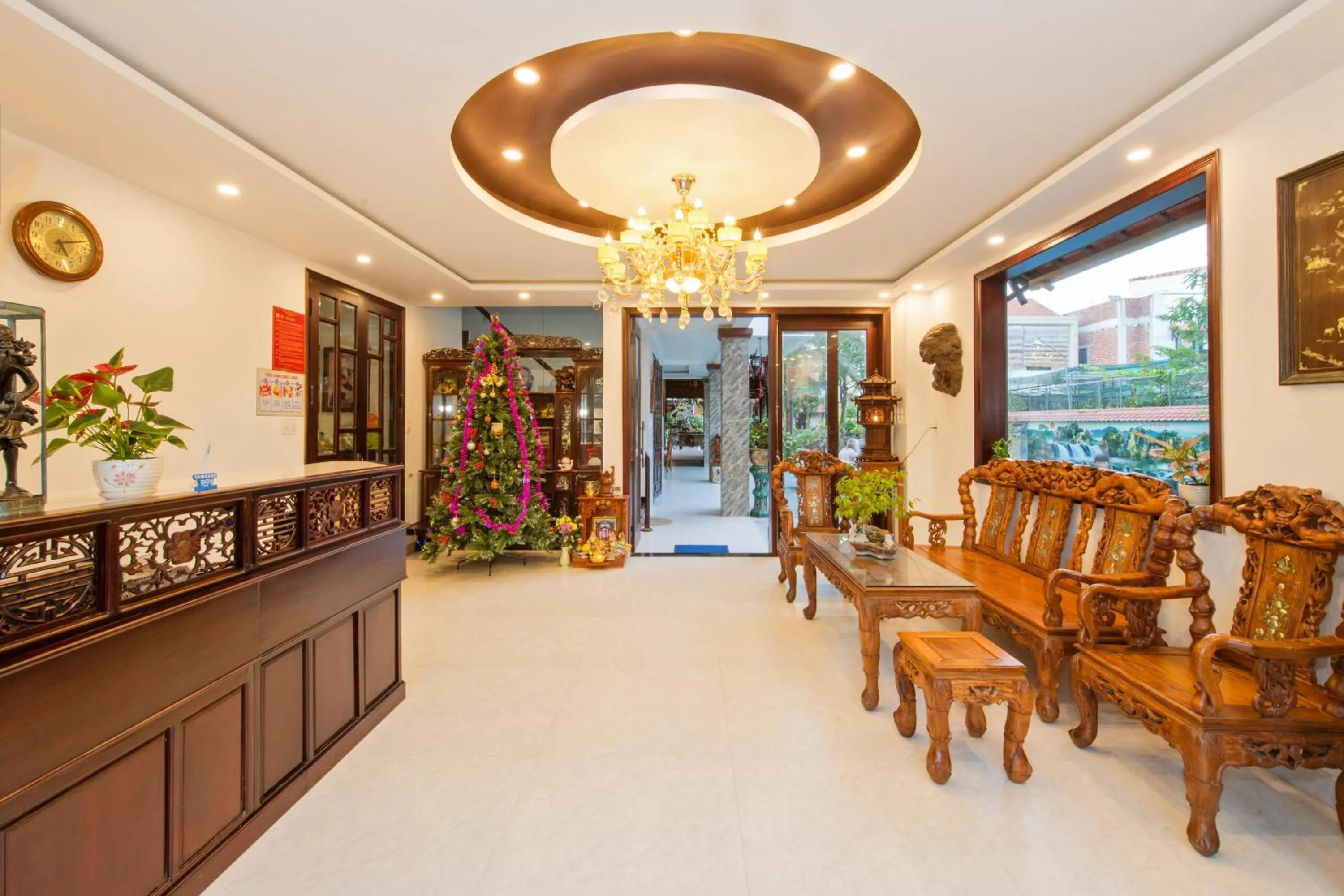 Living room in Bonsai Villa Hoi An