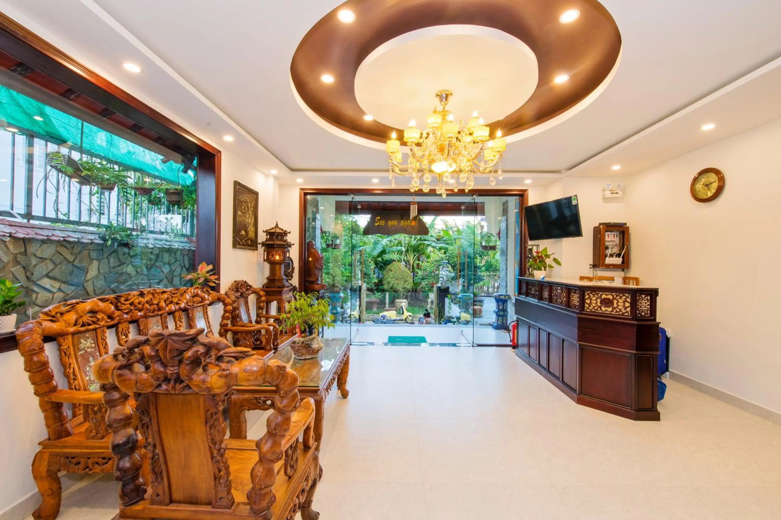 Lobby or reception in Bonsai Villa Hoi An