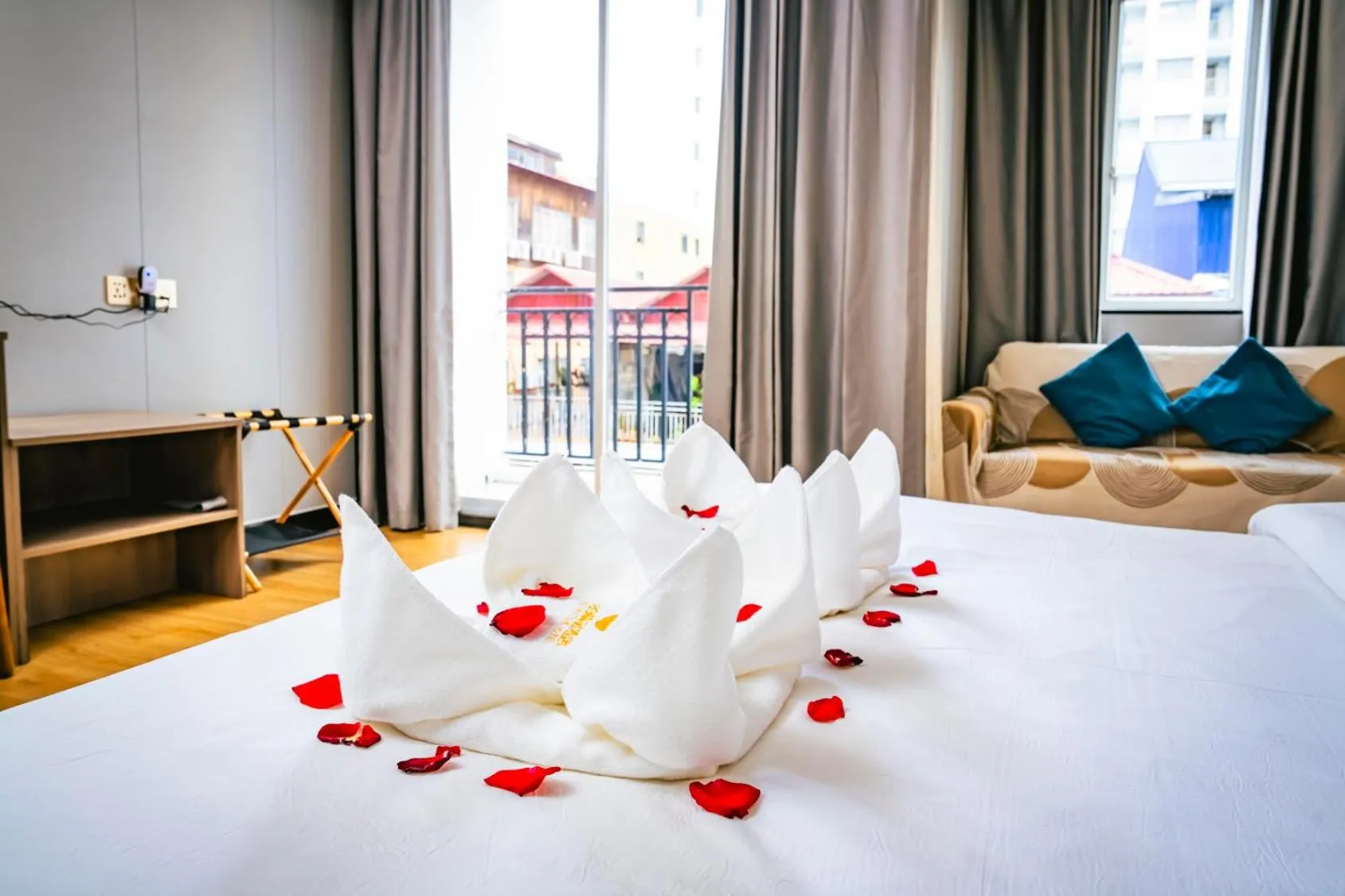 Bed in 889 Boutique Hotel