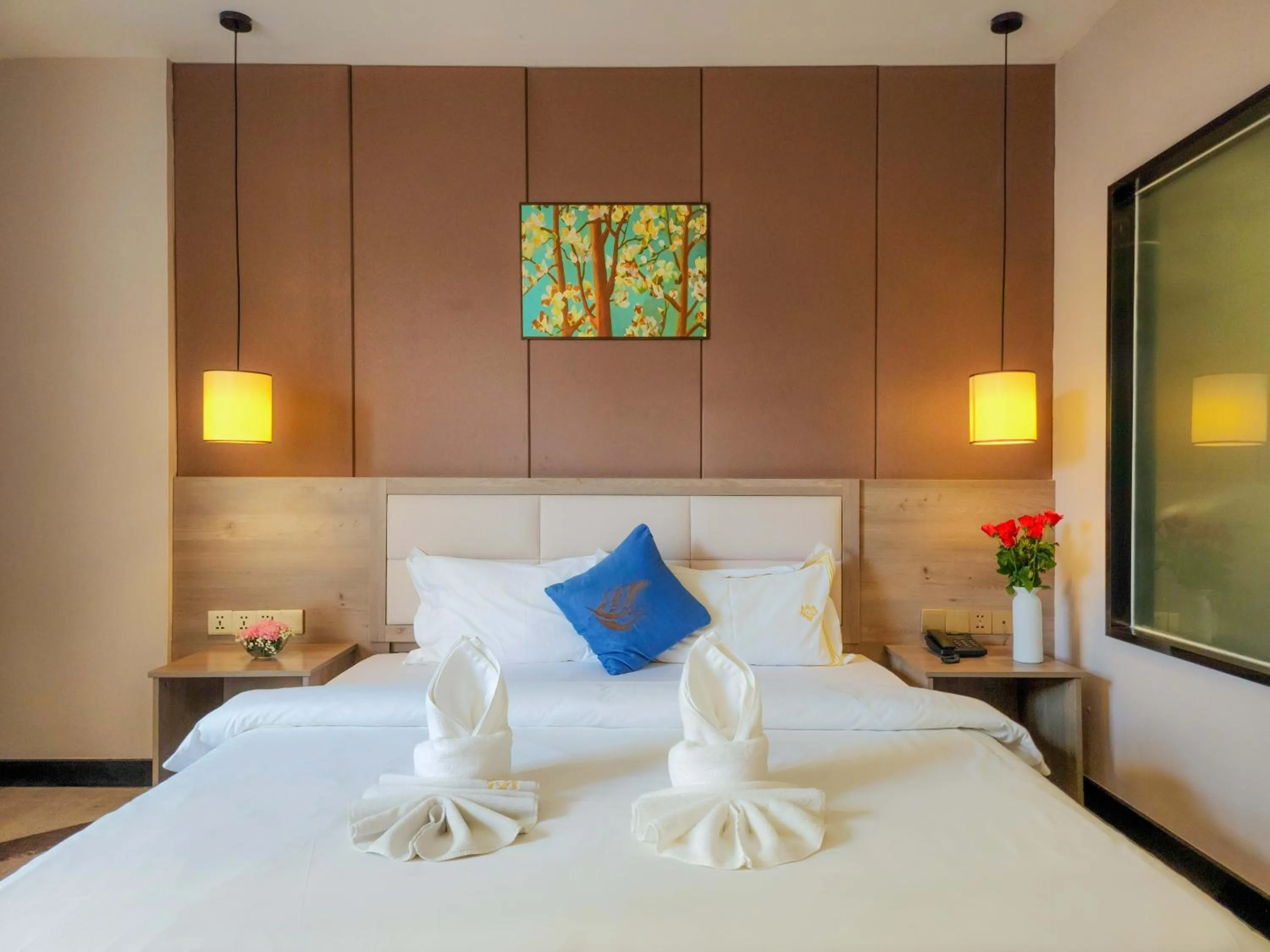 Bedroom in Sunshine Hotel