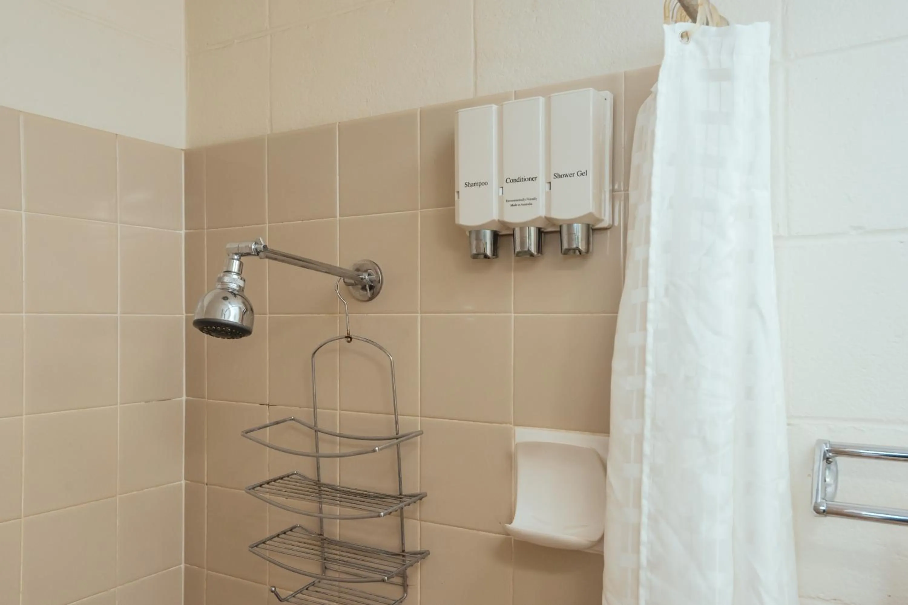 Shower in Coffs Windmill Motel