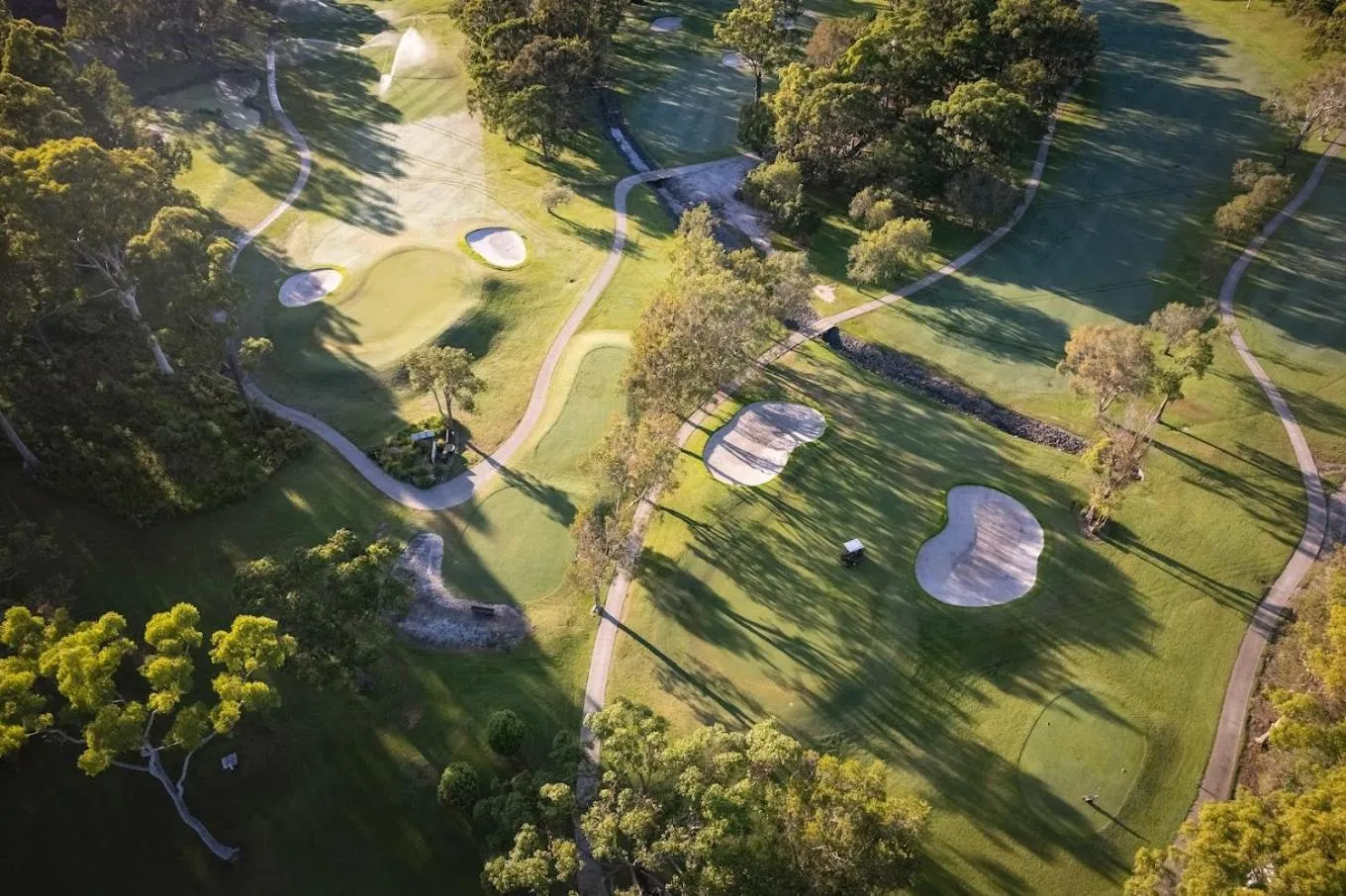 Golfcourse in Coffs Windmill Motel