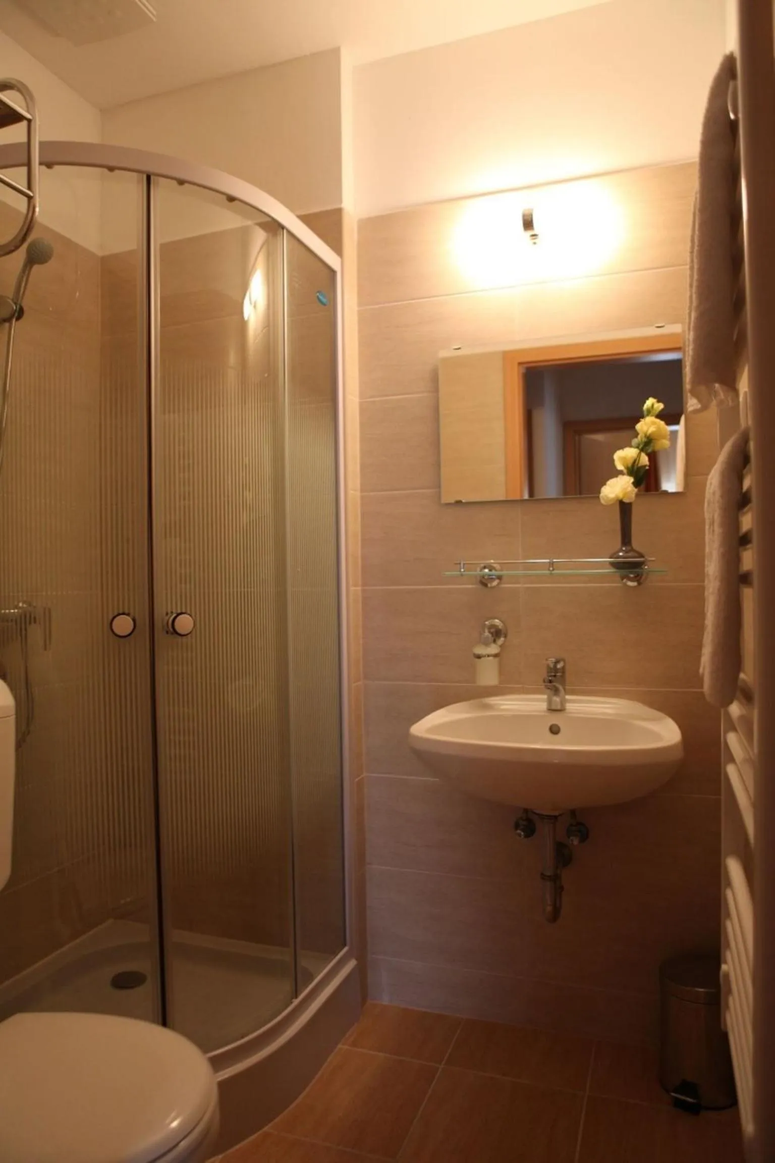 Shower in Stan és Panzió