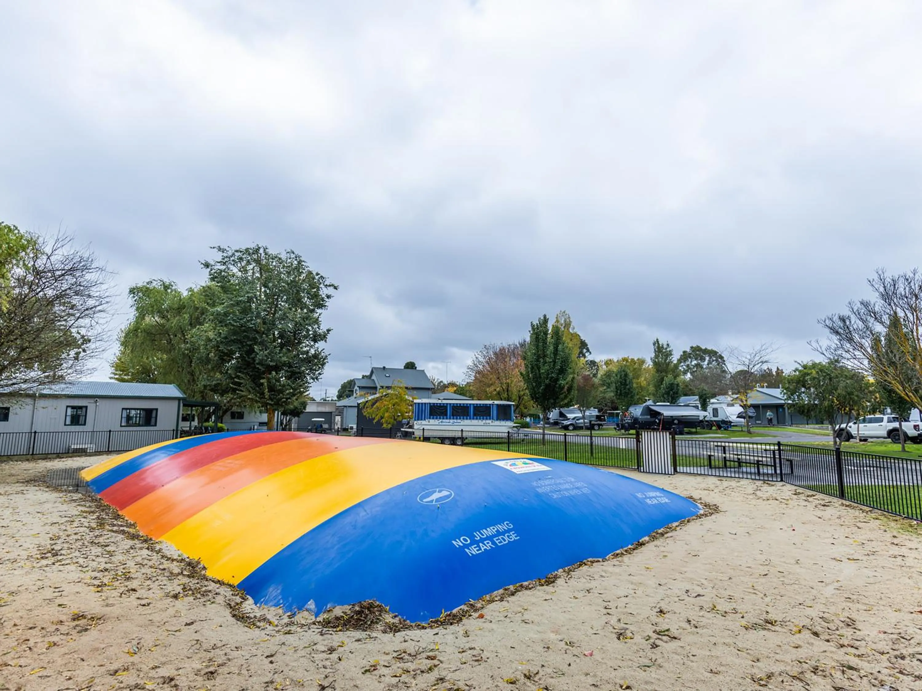 Children play ground in NRMA Ballarat Holiday Park