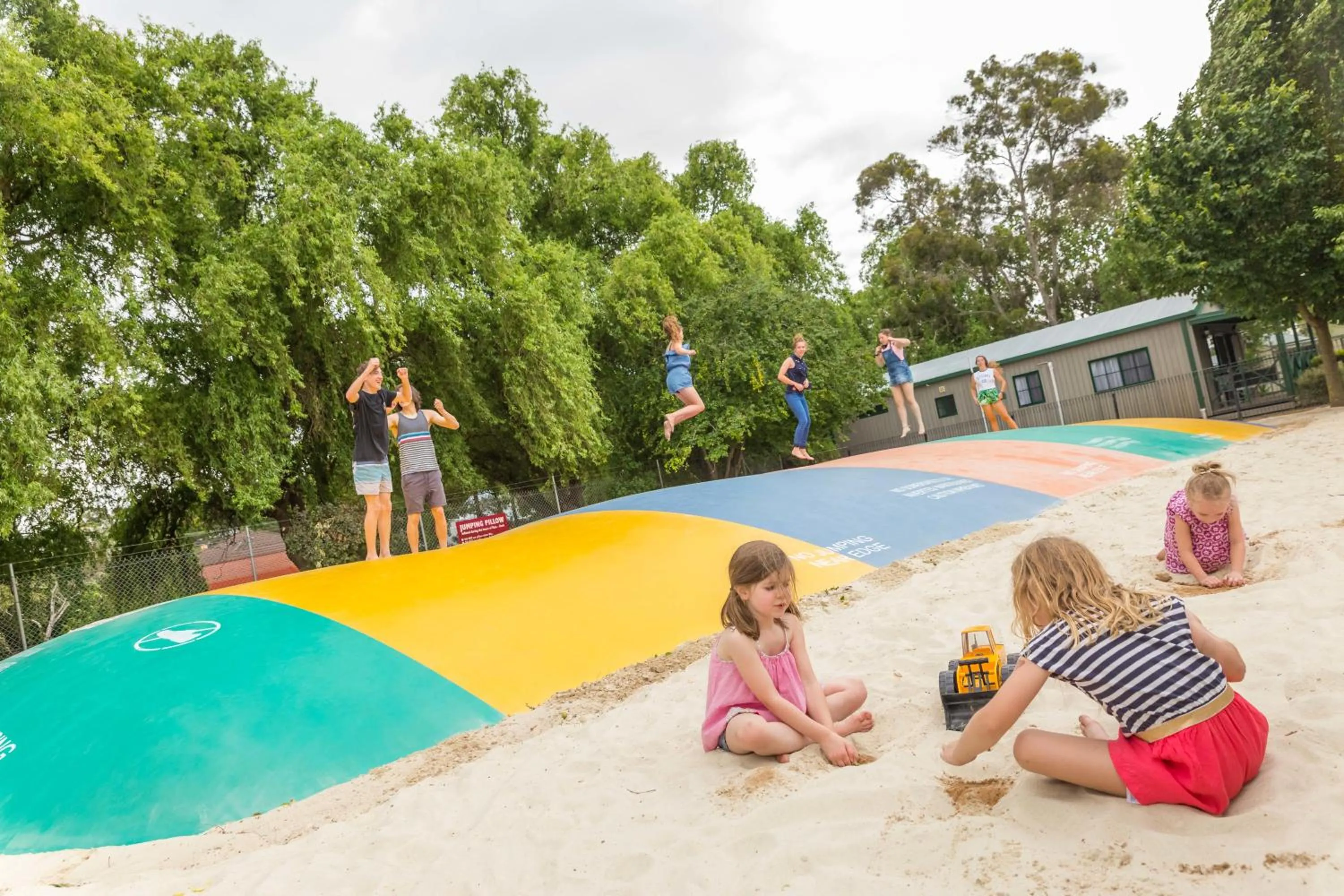 Children play ground in NRMA Ballarat Holiday Park