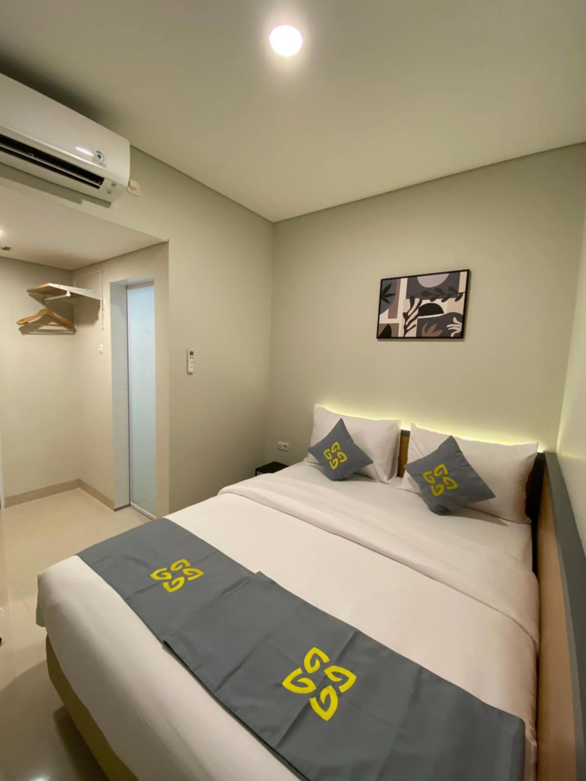 Bed in Ghurfati Hotel Wedana