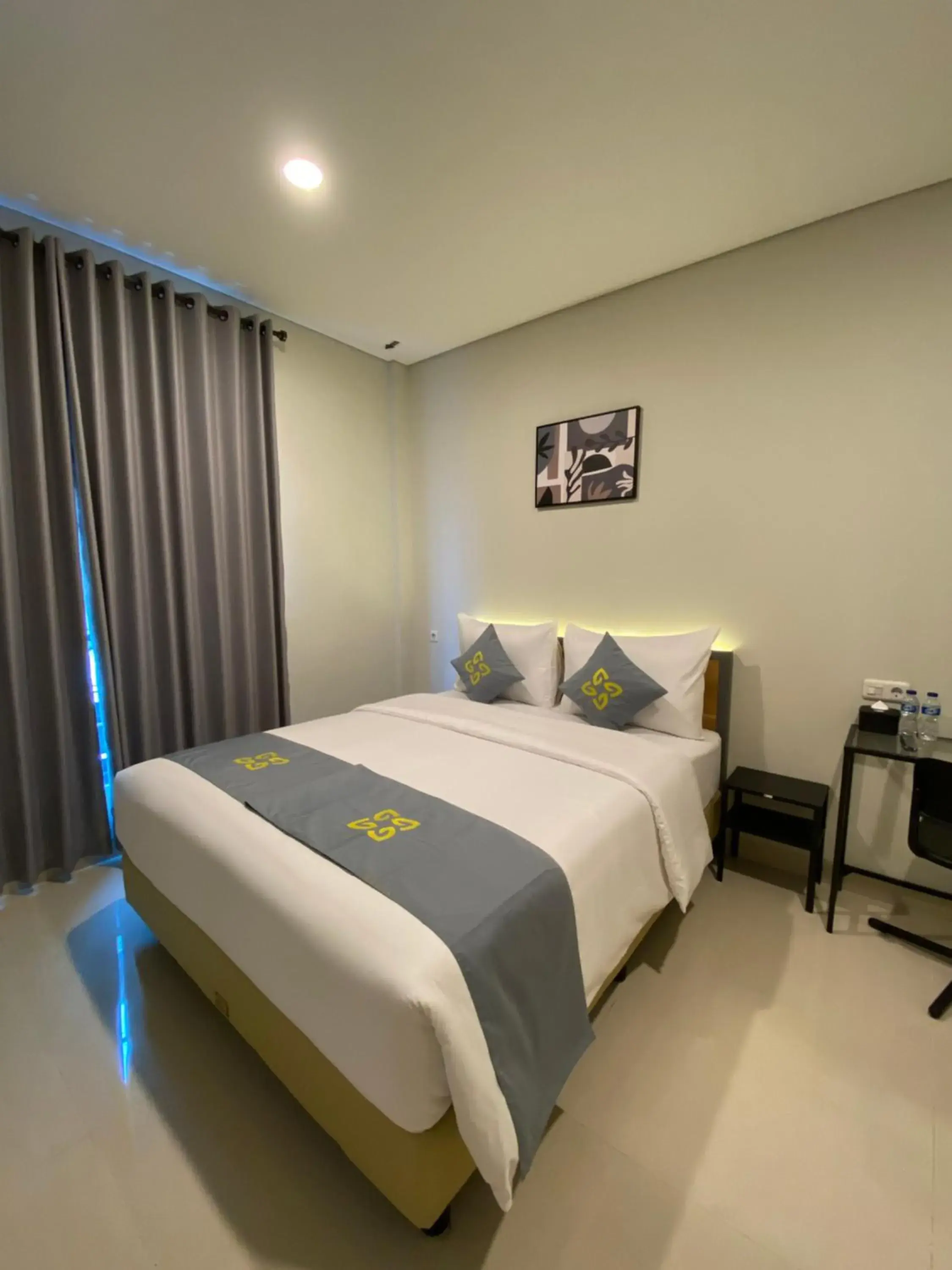 Bed in Ghurfati Hotel Wedana Bed in Ghurfati Hotel Wedana