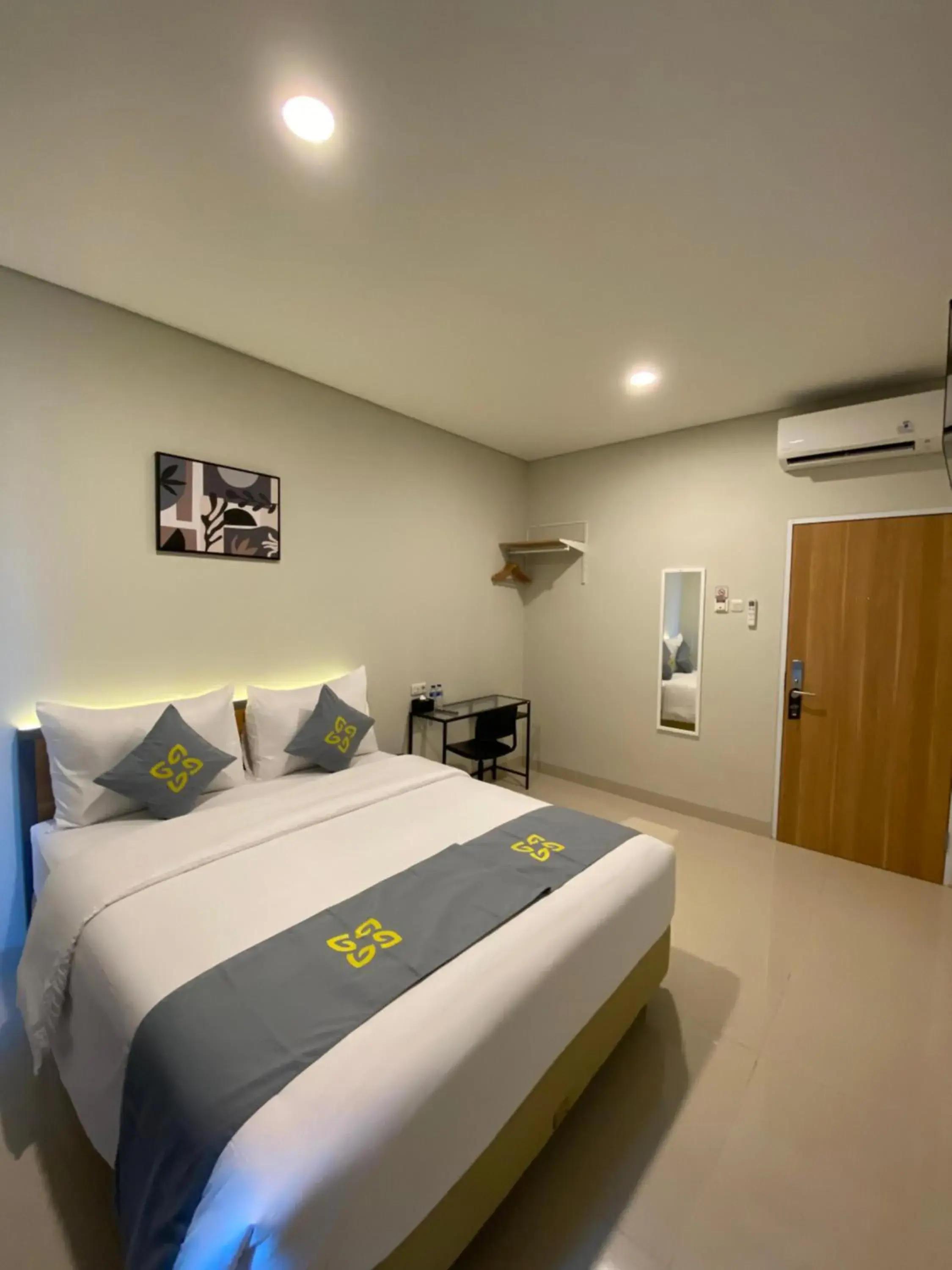 Bed in Ghurfati Hotel Wedana Bed in Ghurfati Hotel Wedana