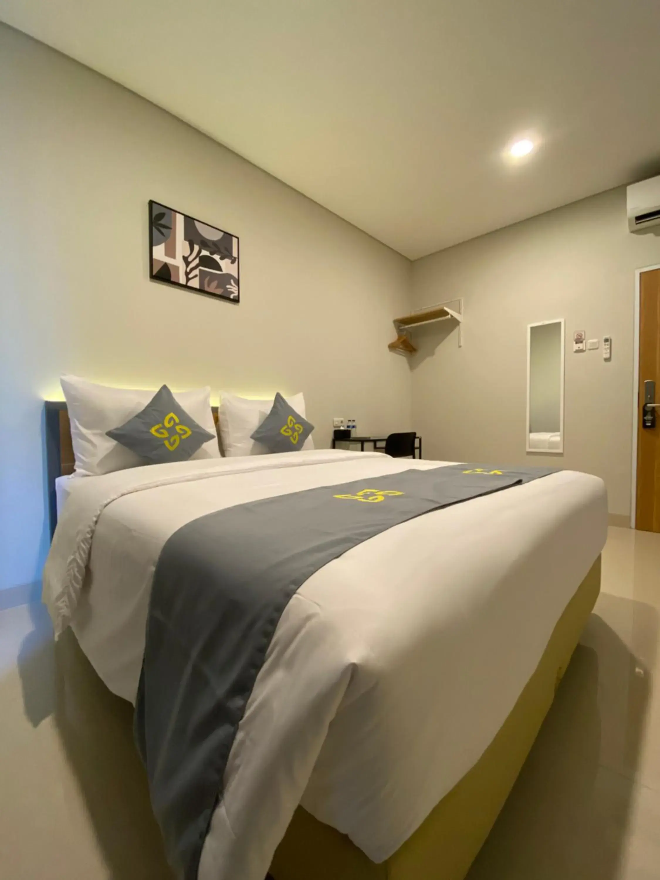 Bed in Ghurfati Hotel Wedana Bed in Ghurfati Hotel Wedana