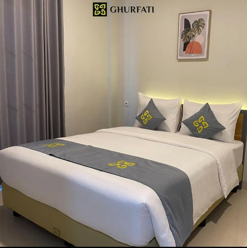 Bed in Ghurfati Hotel Wedana