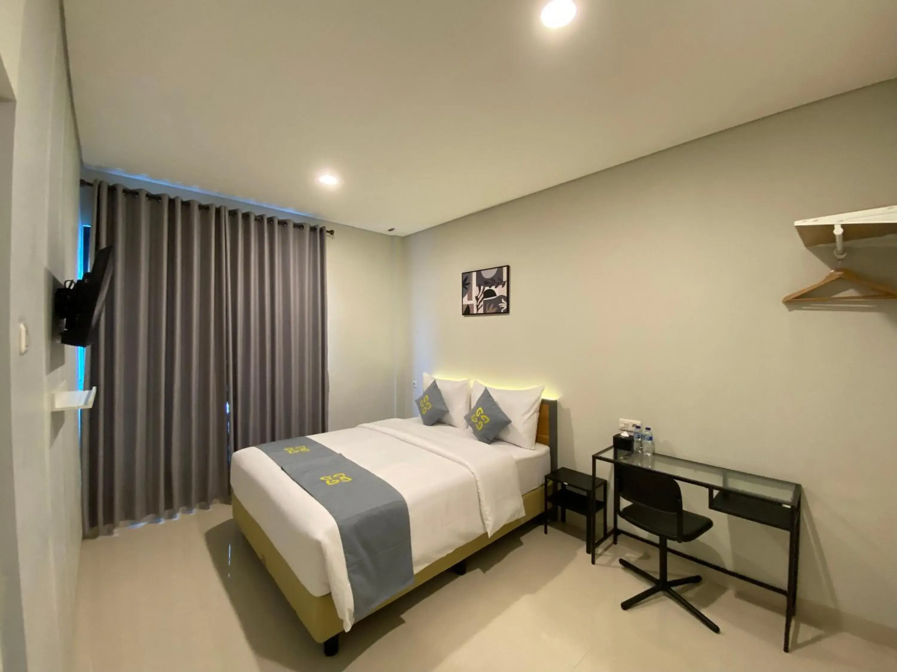 Bed in Ghurfati Hotel Wedana Bed in Ghurfati Hotel Wedana