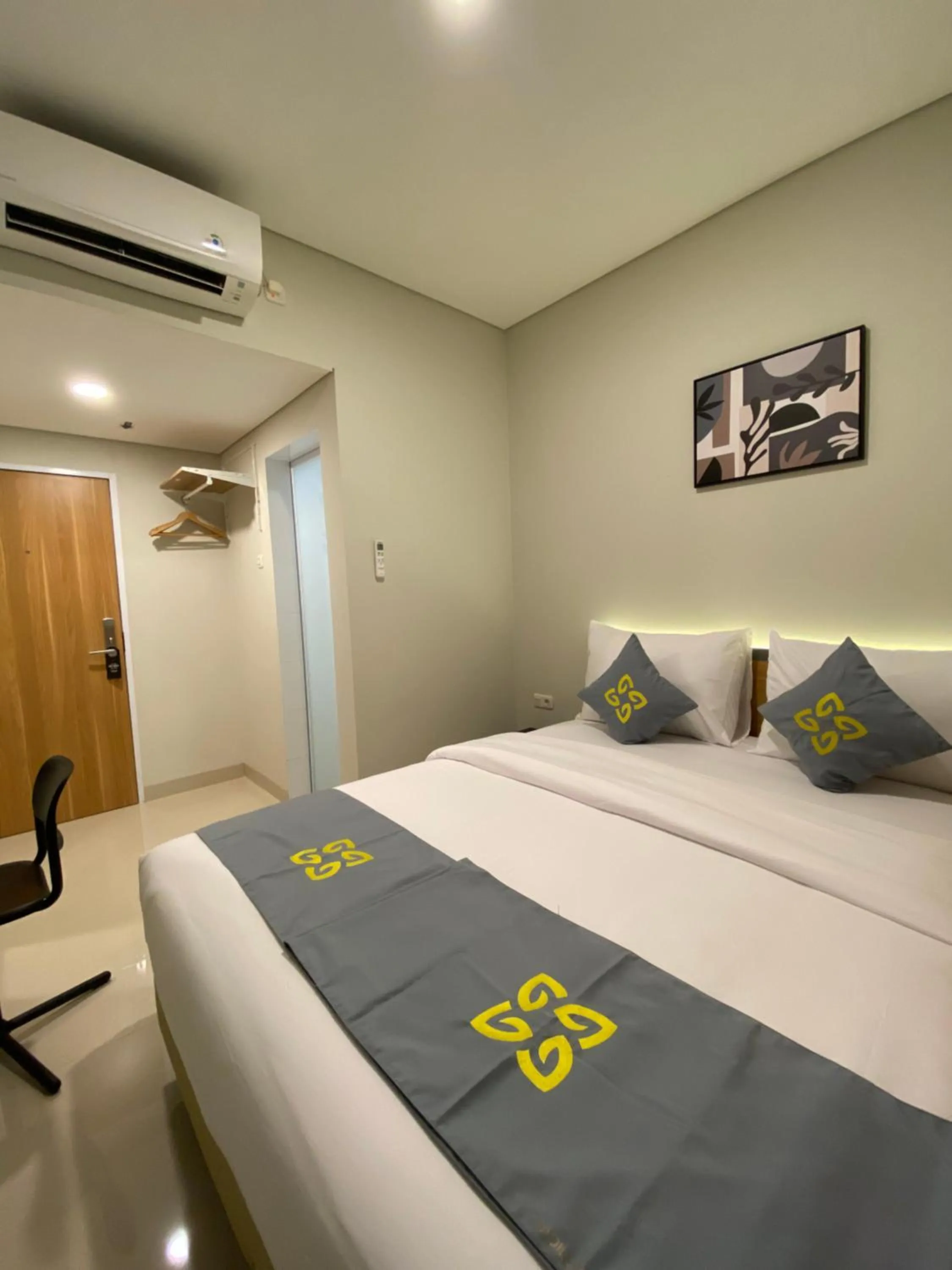 Bed in Ghurfati Hotel Wedana