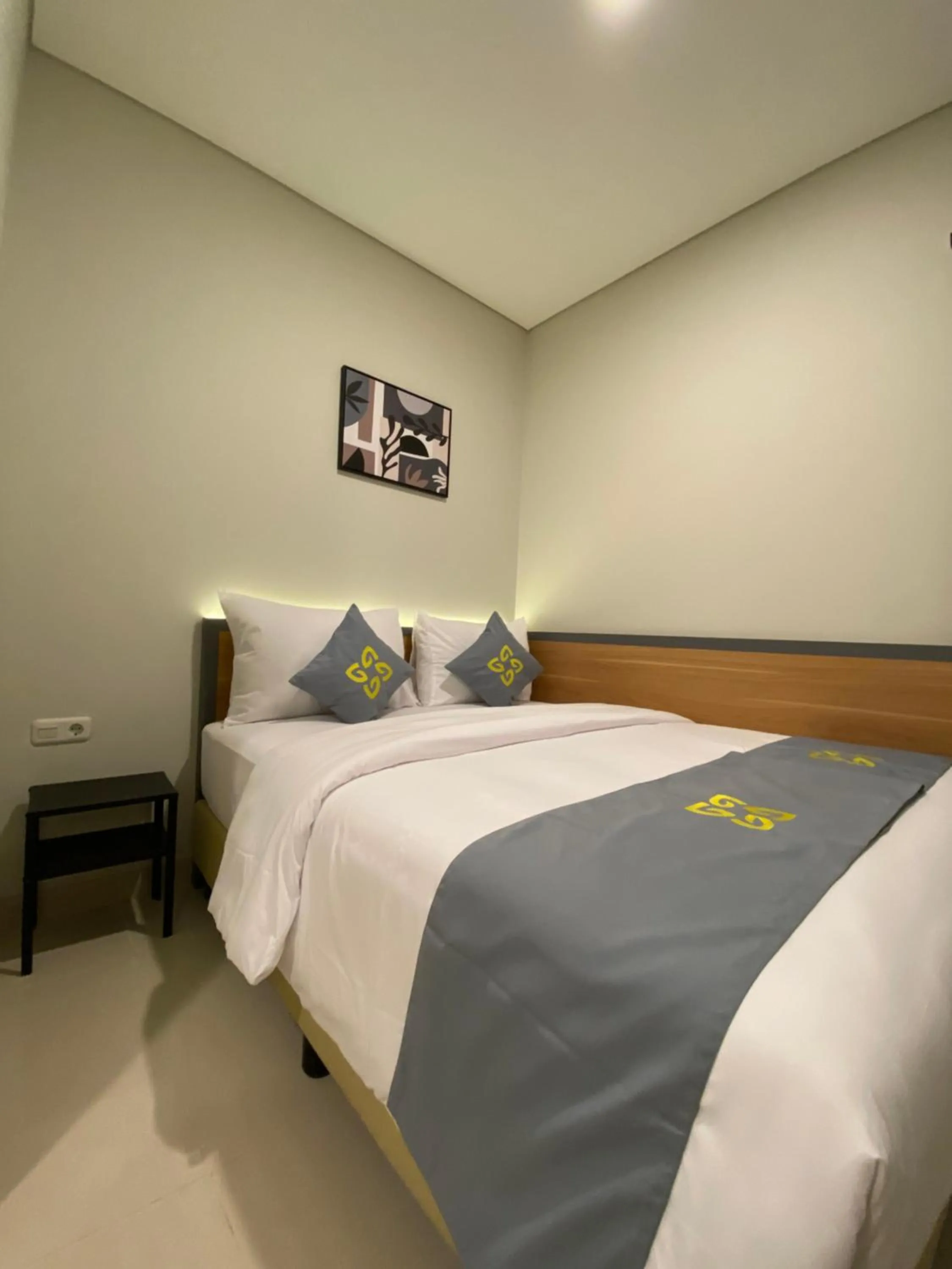 Bed in Ghurfati Hotel Wedana