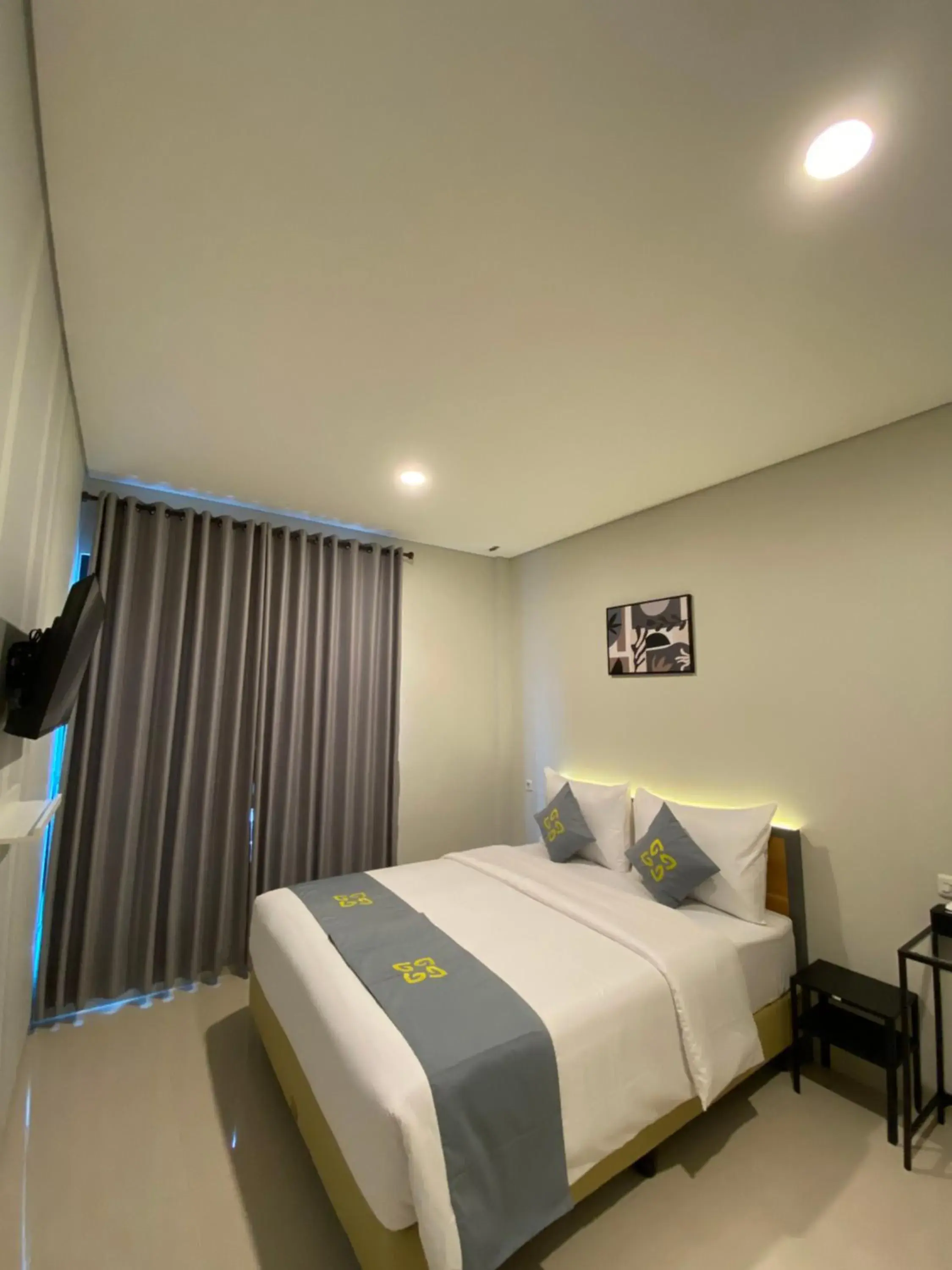 Bed in Ghurfati Hotel Wedana Bed in Ghurfati Hotel Wedana