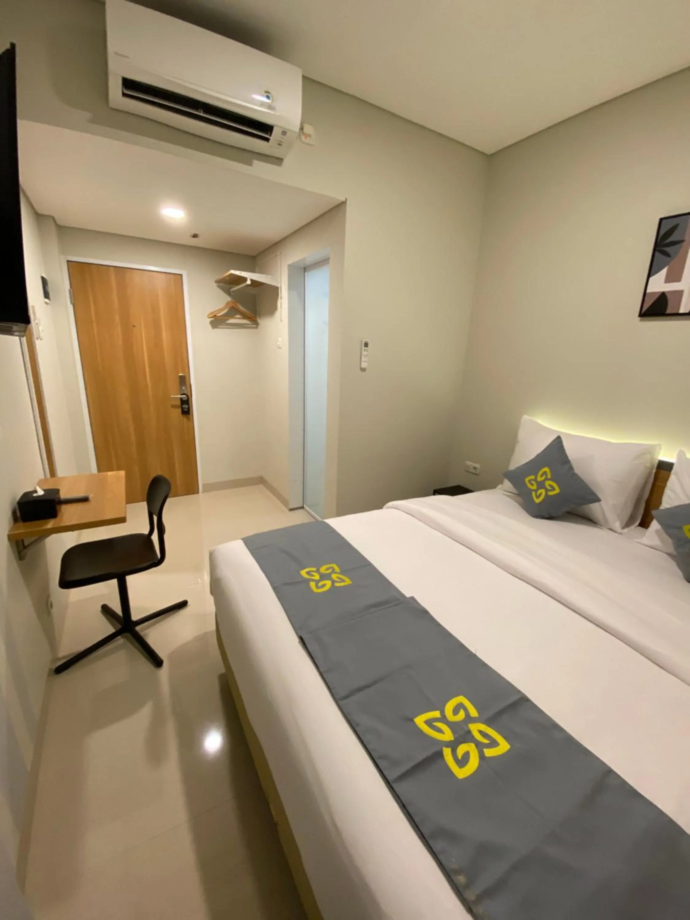 Bed in Ghurfati Hotel Wedana