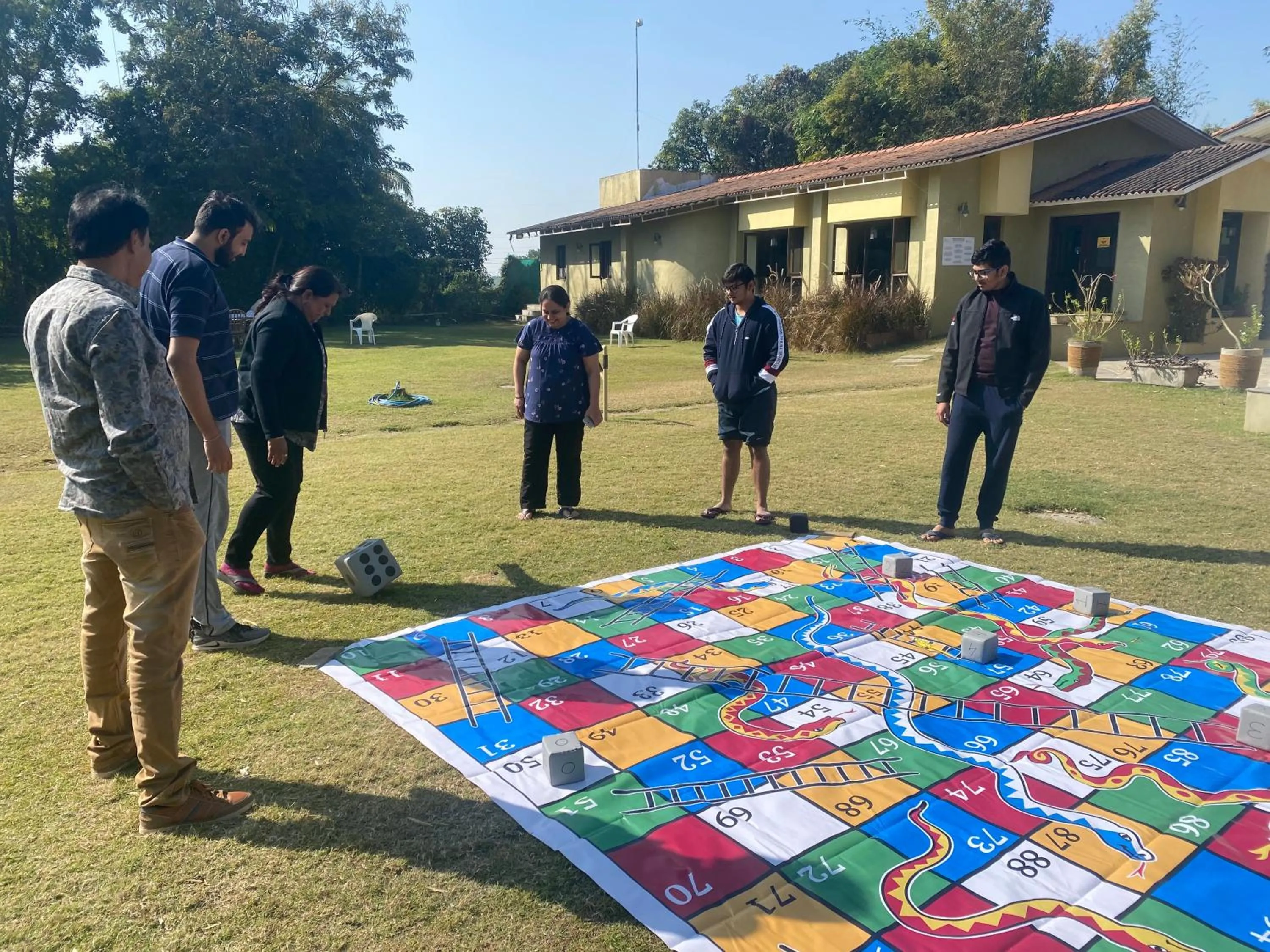 Garden in Asiatic Lion Lodge
