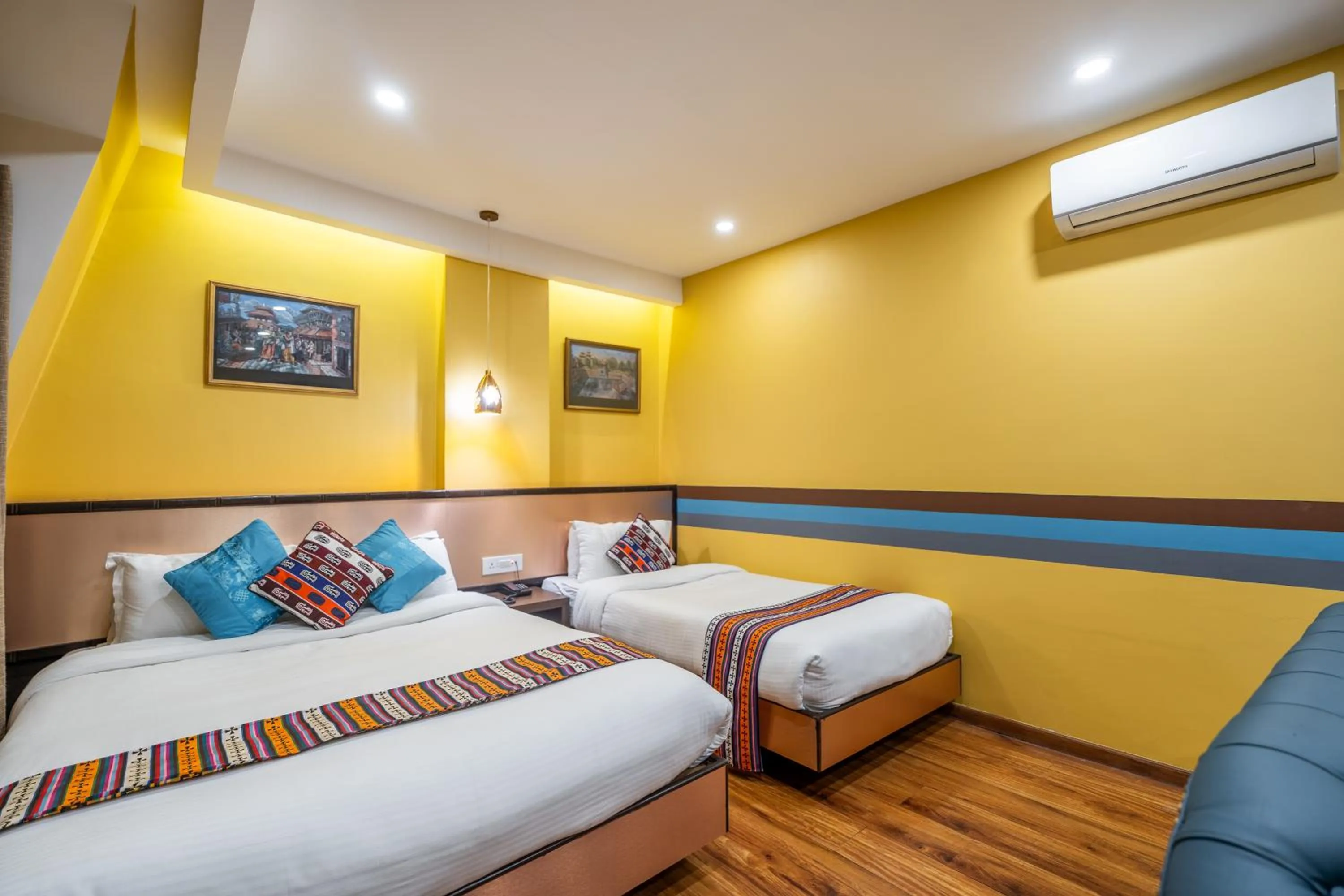 Bedroom, Bed in Hotel Yukhang