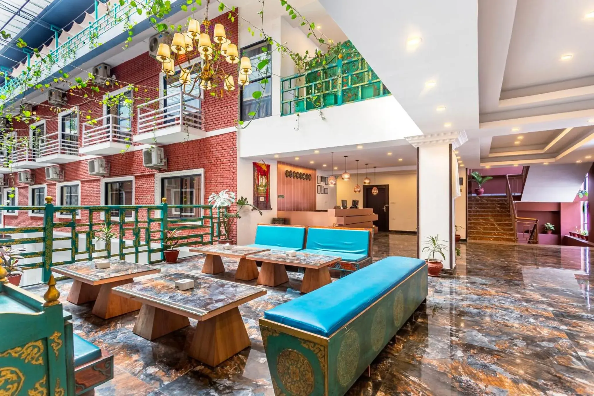 Lobby or reception in Hotel Yukhang Lobby or reception in Hotel Yukhang