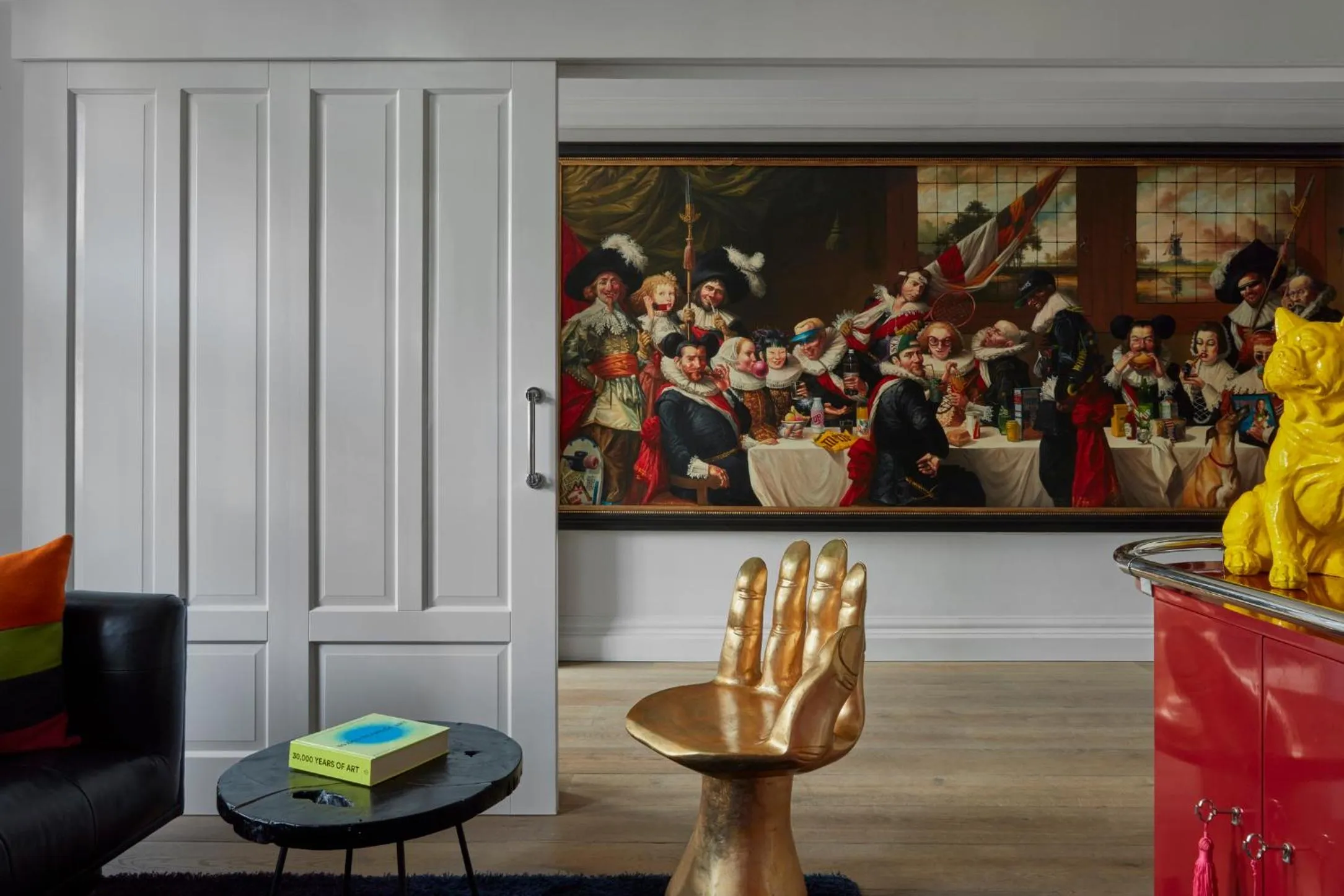 Living room in Pulitzer Amsterdam