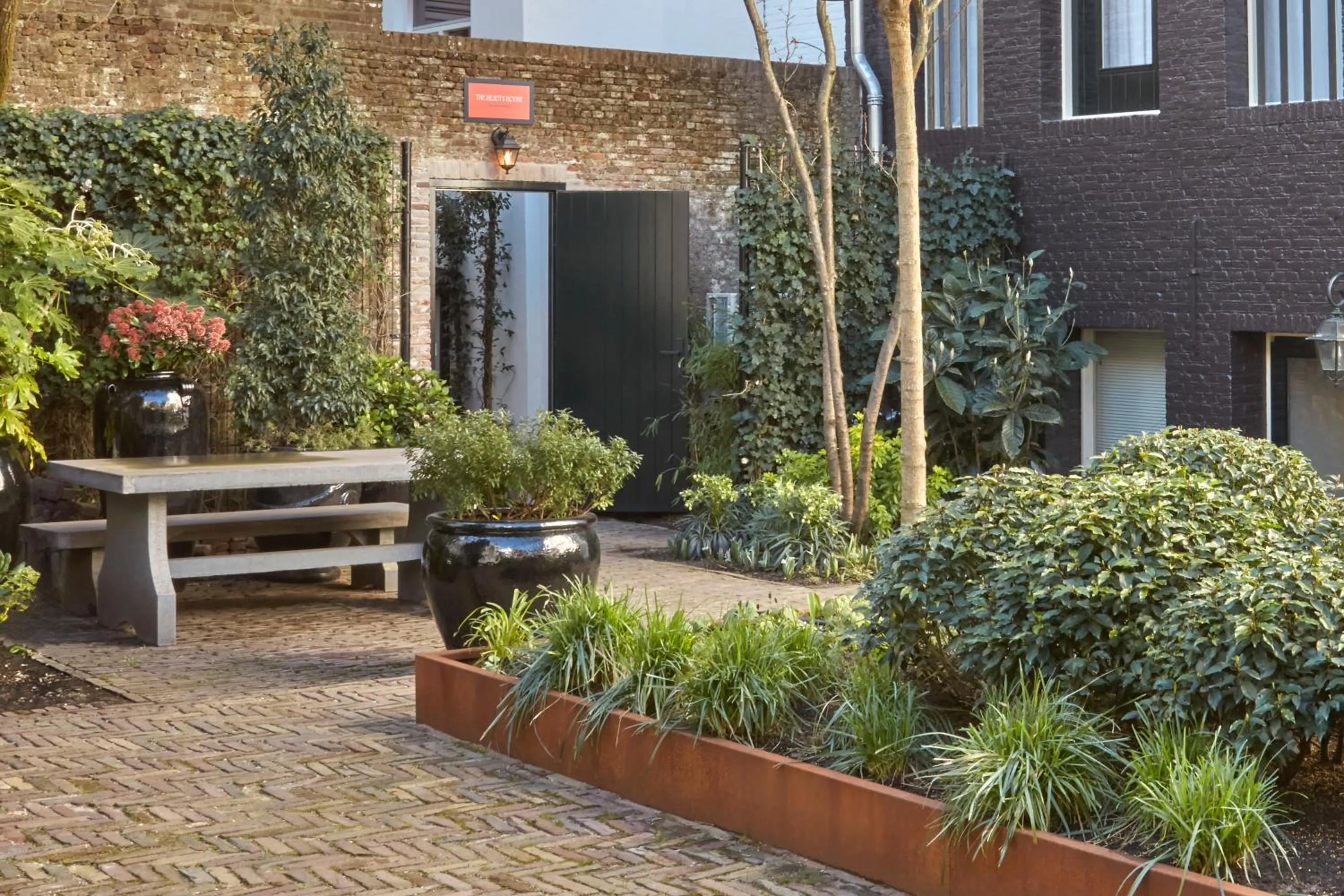 Garden in Pulitzer Amsterdam