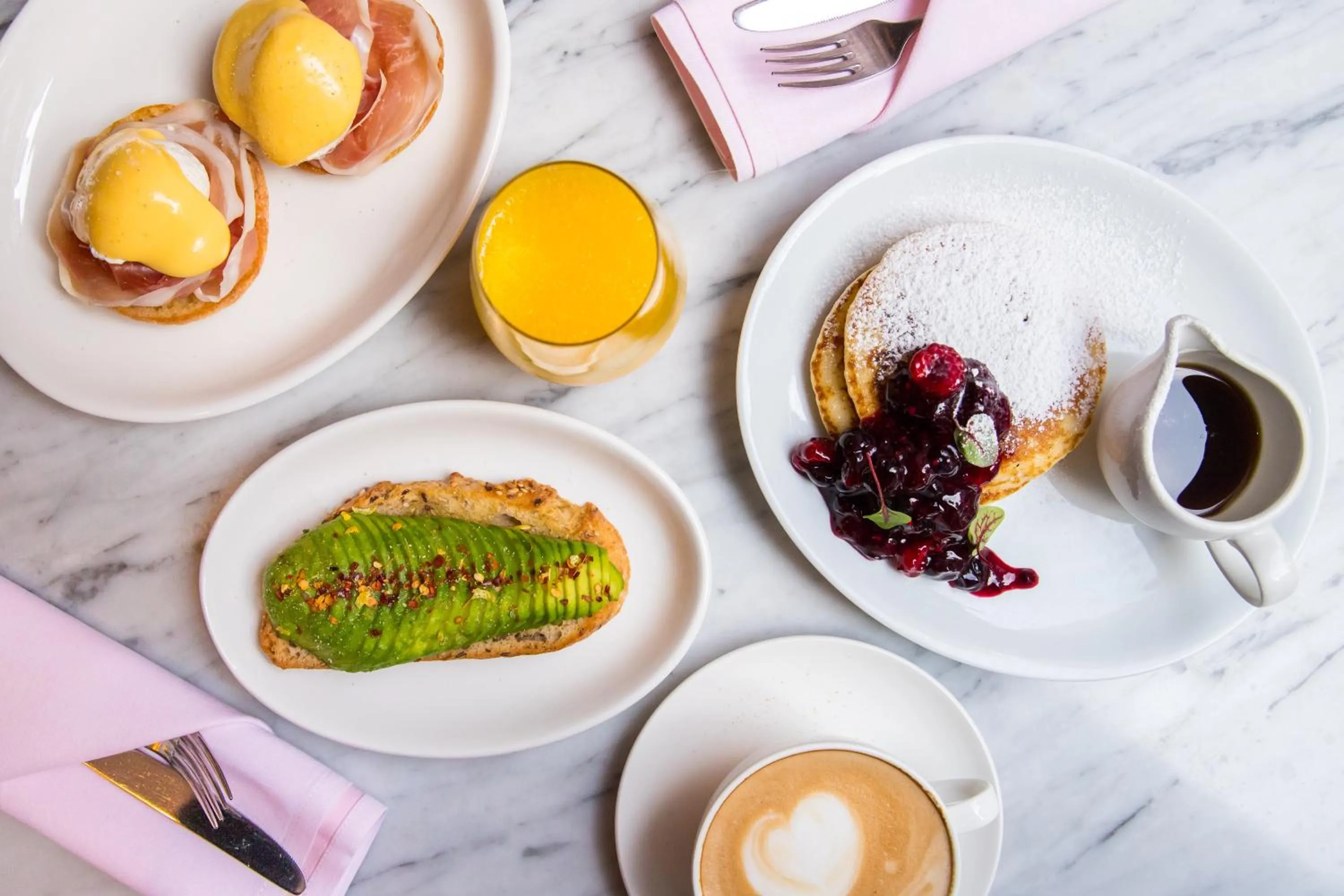 Breakfast in Pulitzer Amsterdam