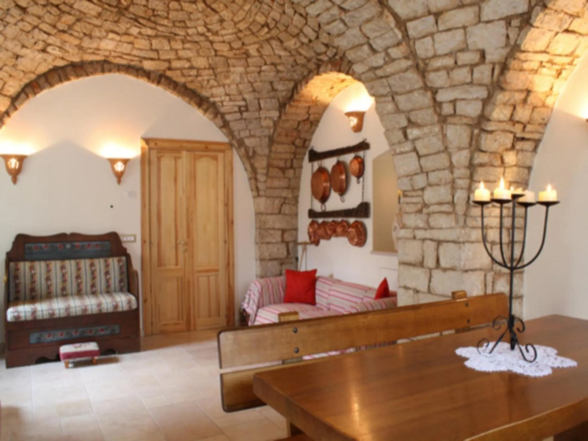 Living room in ex BENEFICIO Santa MARIA della SCALA B&B de Charme