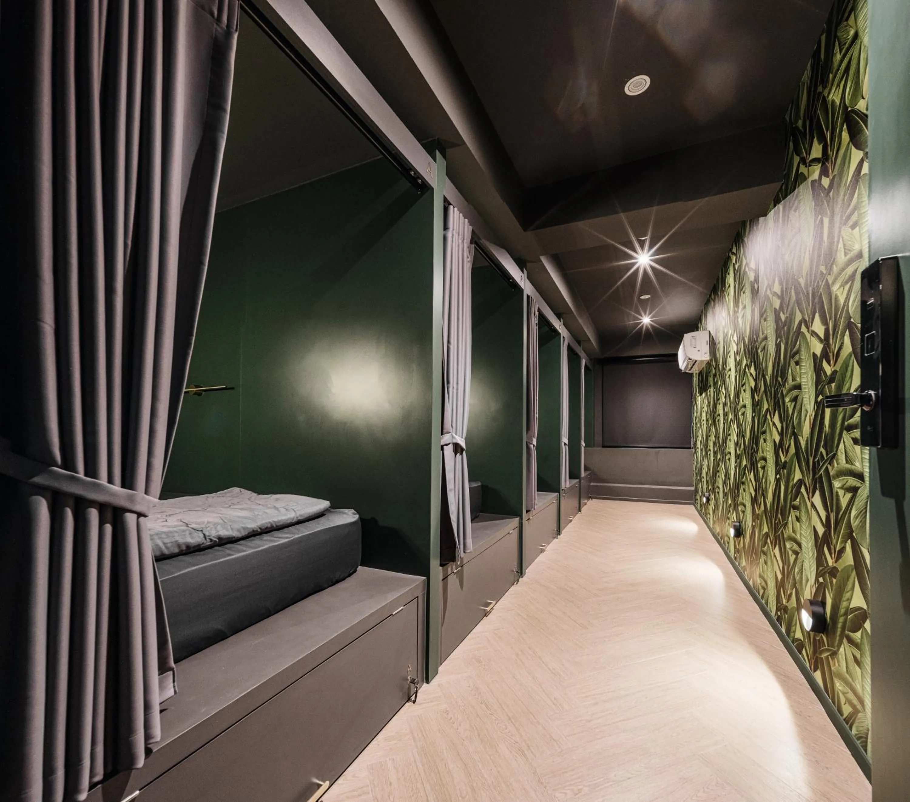 Bed in Cher Hostel Bangkok