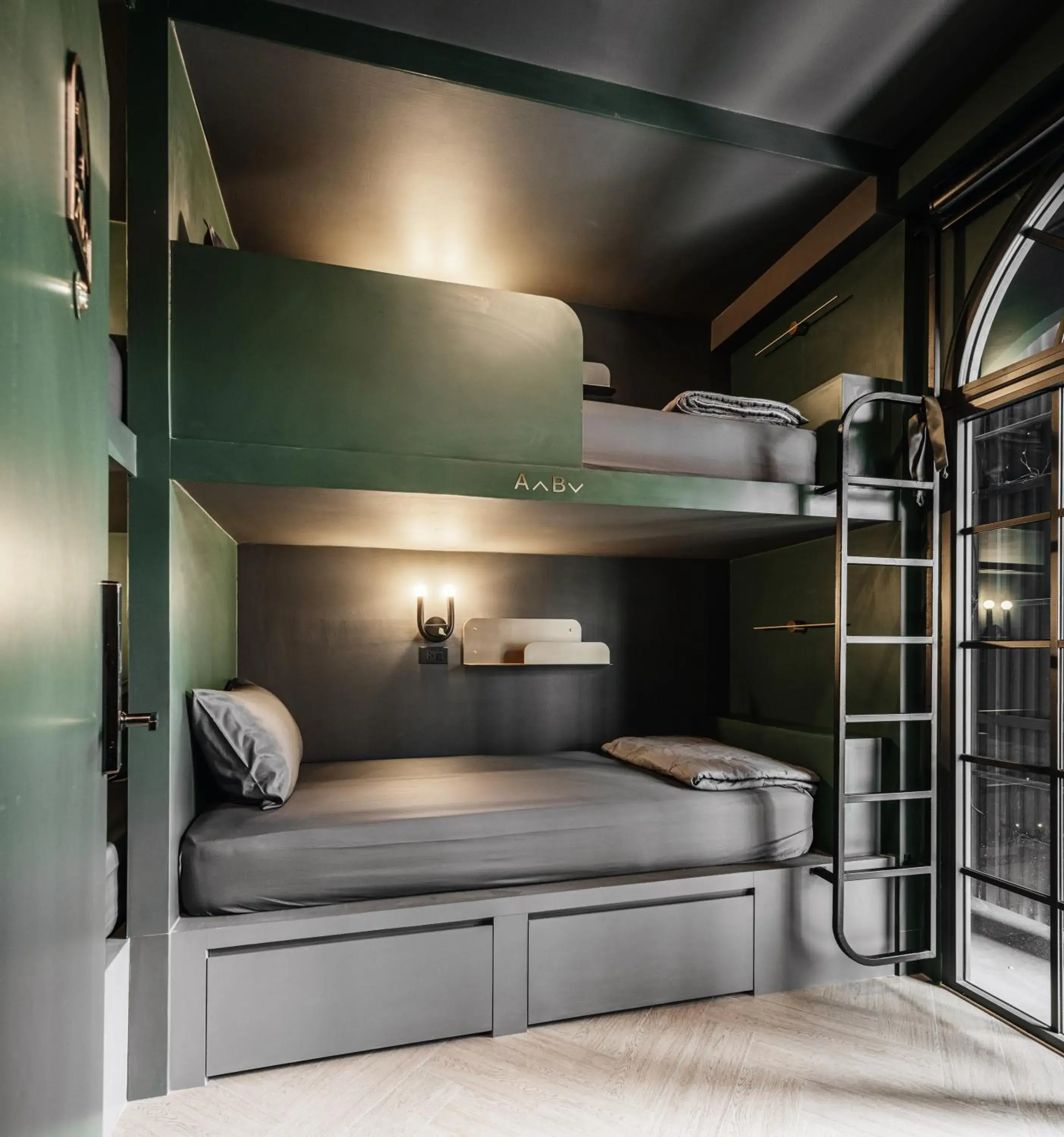 bunk bed, Bed in Cher Hostel Bangkok bunk bed, Bed in Cher Hostel Bangkok