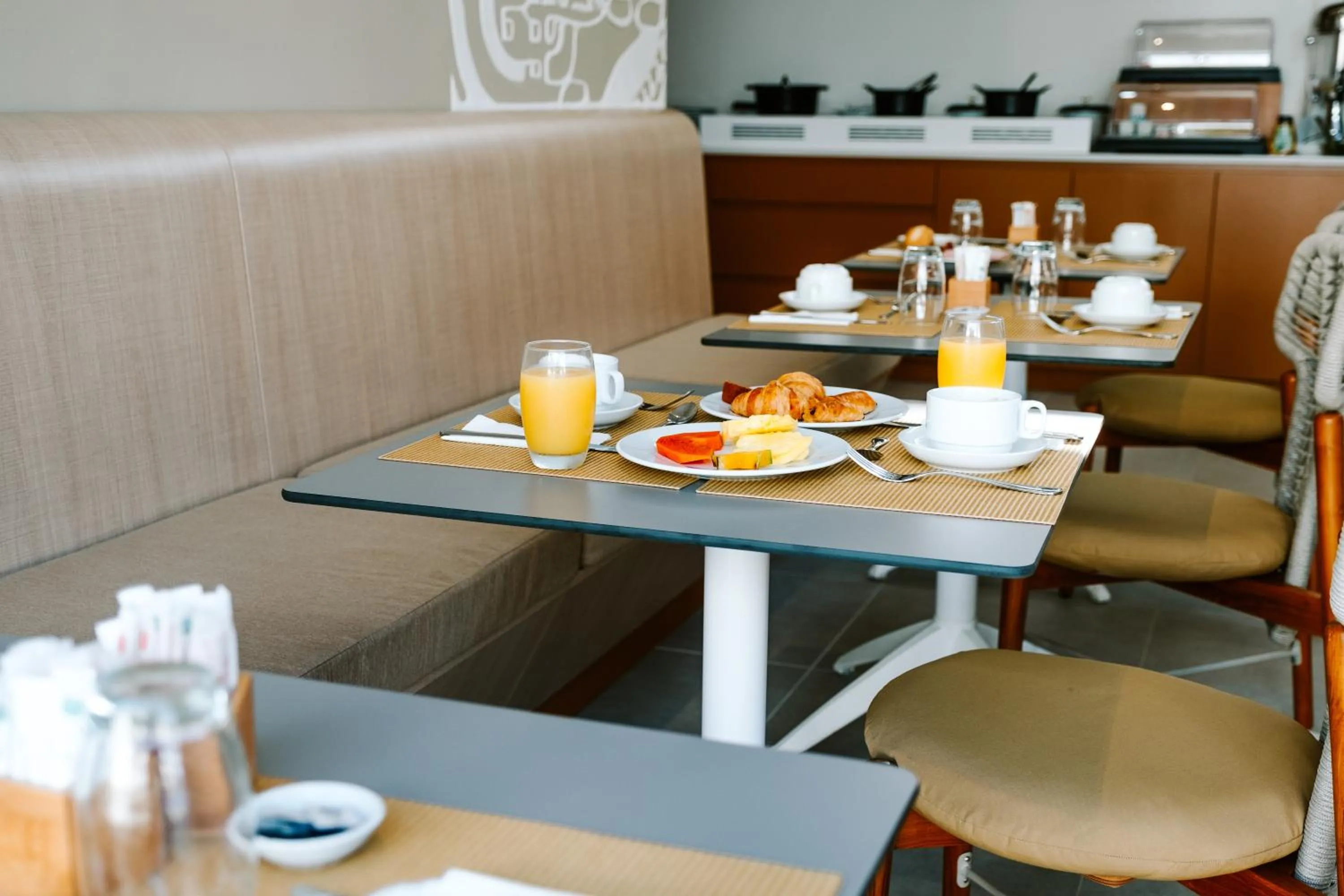 Breakfast in Niu Beach Hôtel Moorea