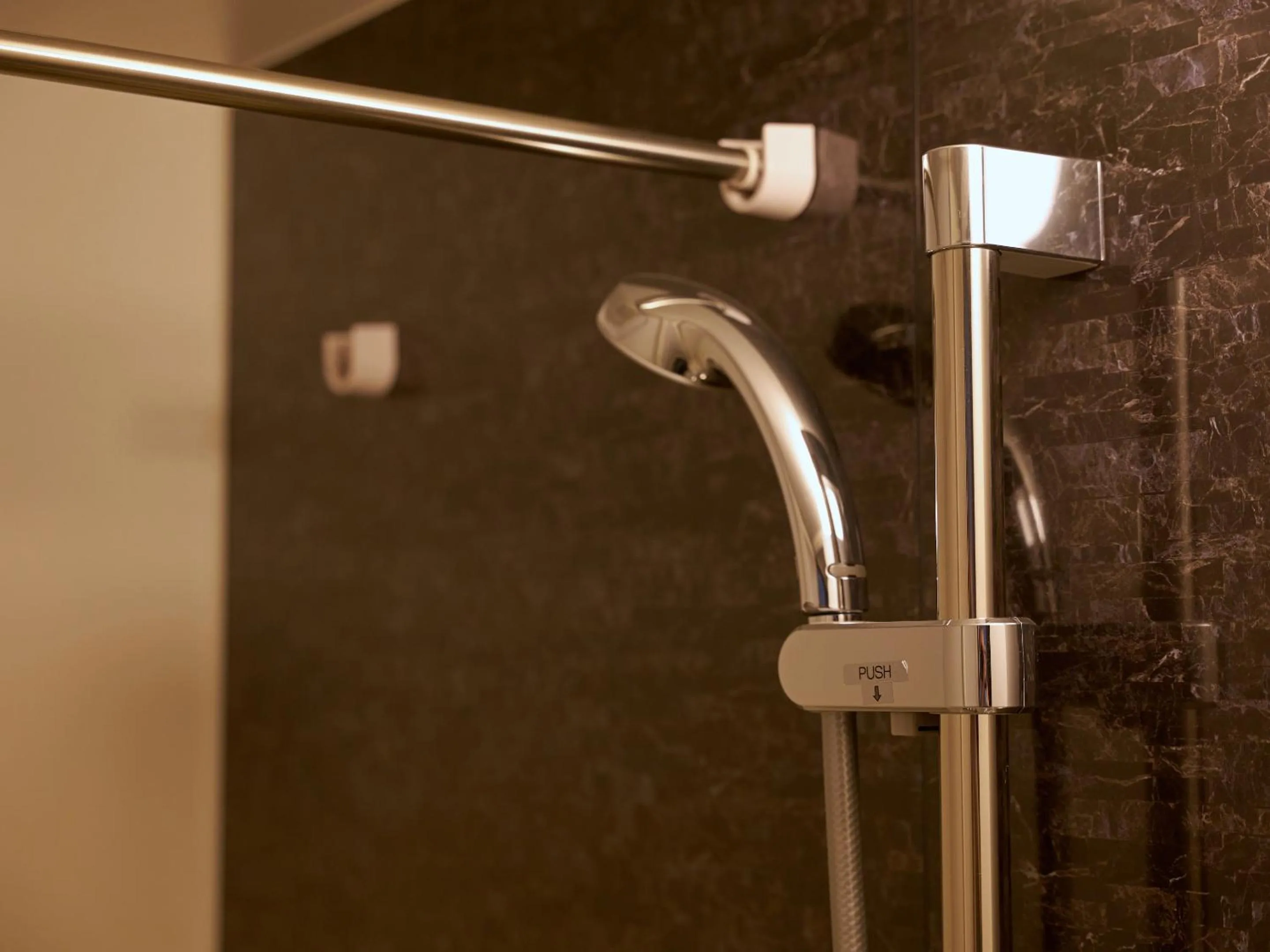 Shower in Waka Heian Shirakawa Hotel