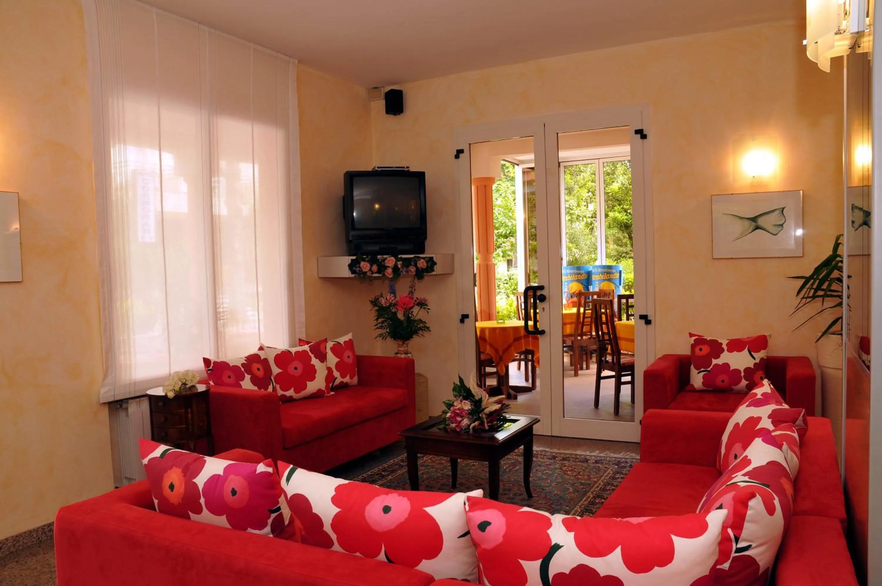 Lobby or reception in Hotel Rita