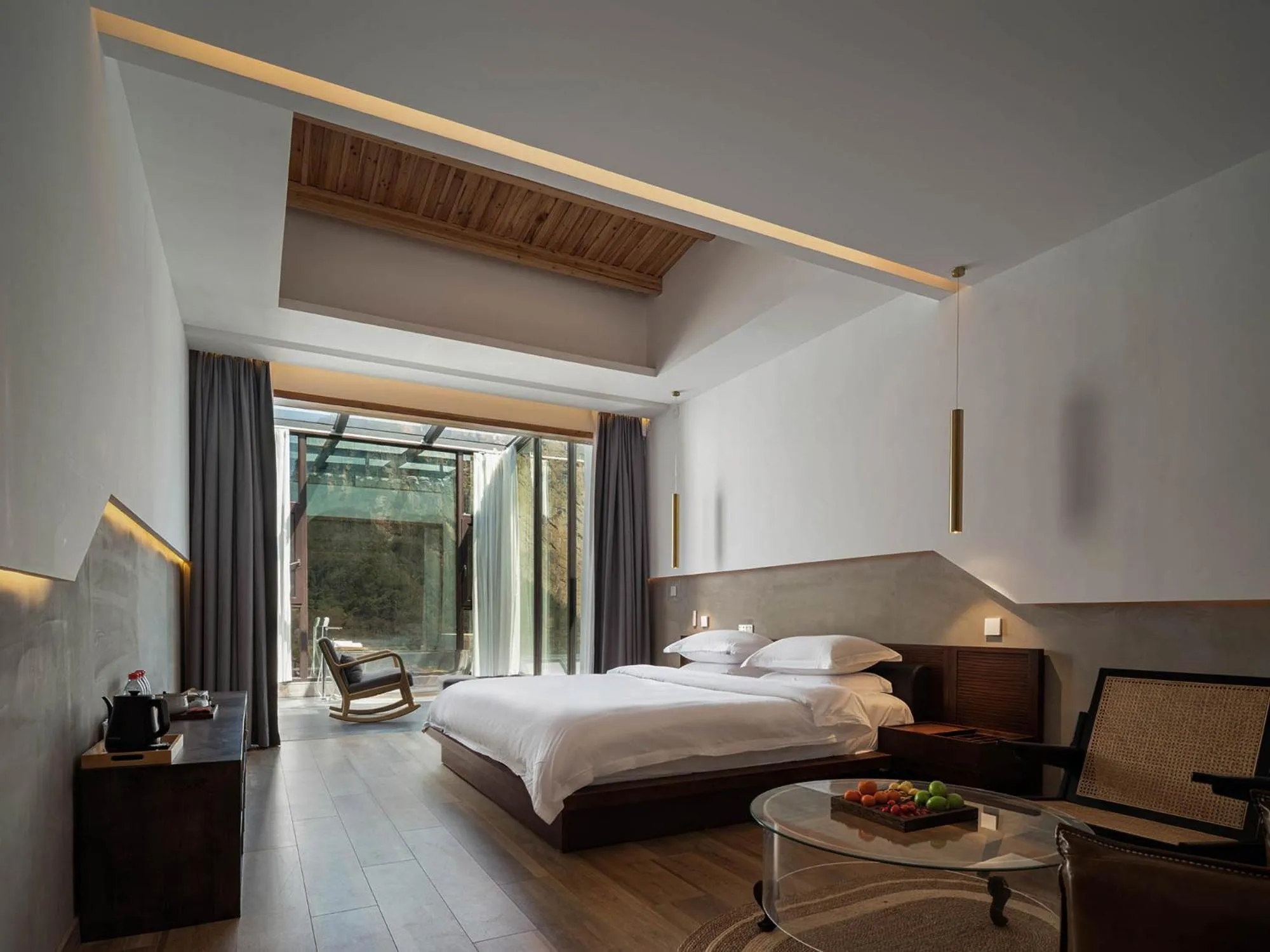 Bedroom, Bed in Foggy Valley