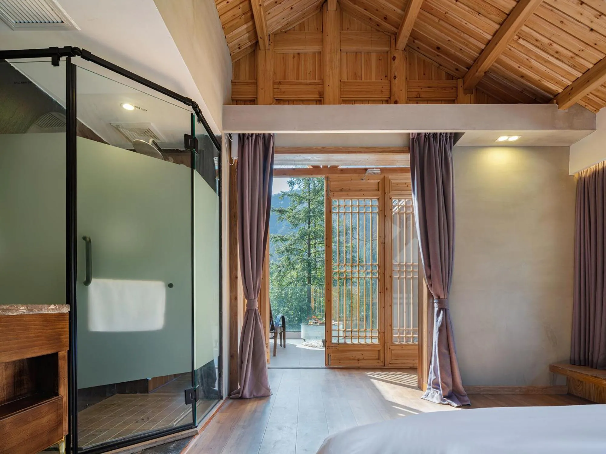 Bedroom, Bed in Foggy Valley