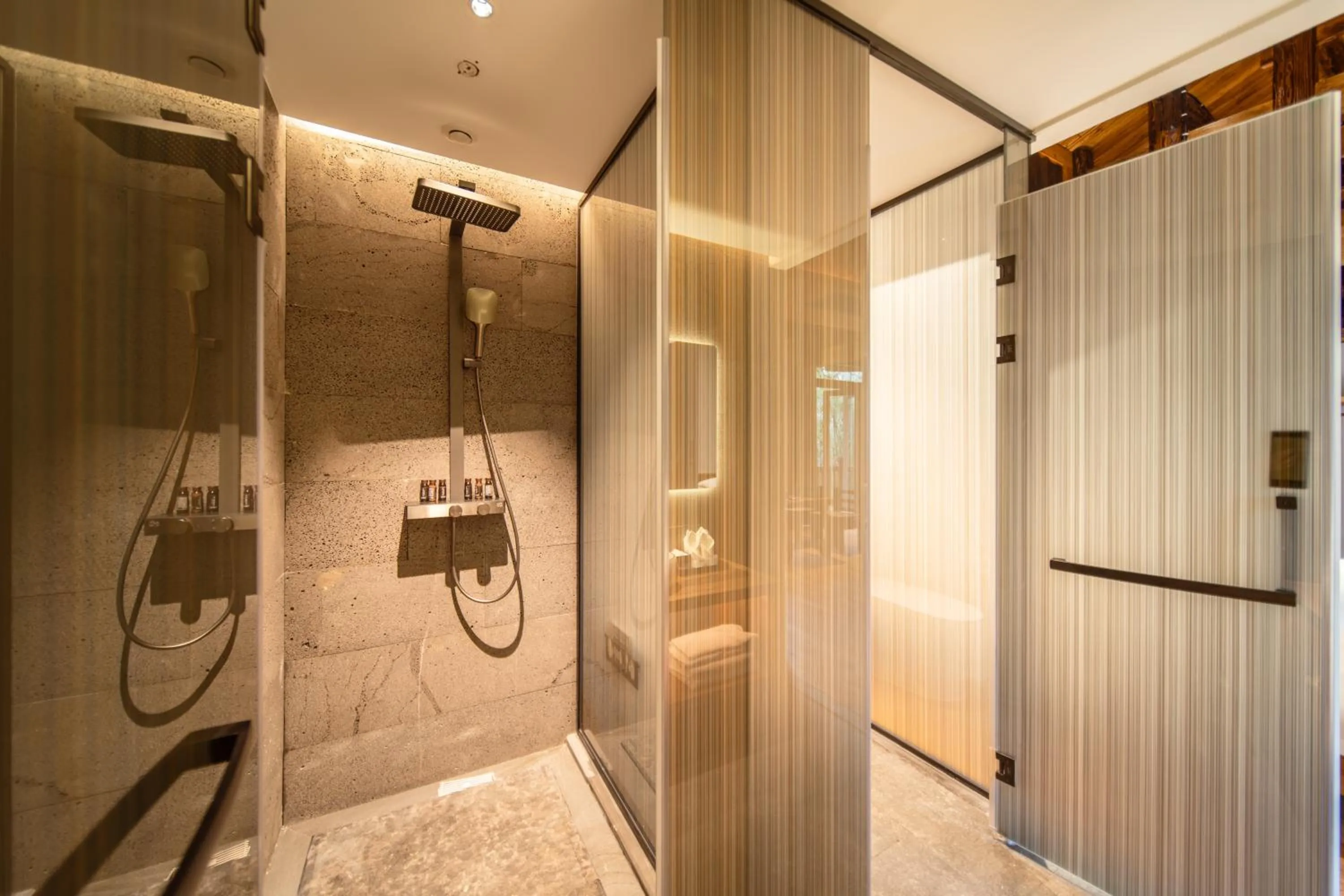 Shower in Foggy Valley