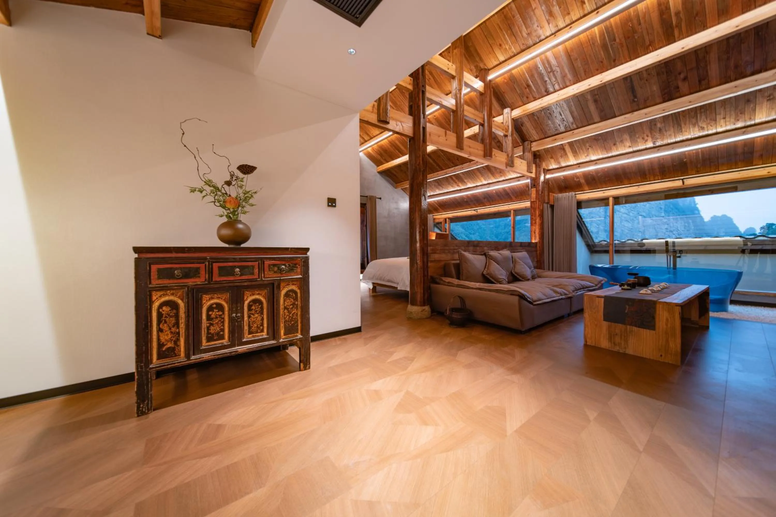 Living room in Foggy Valley