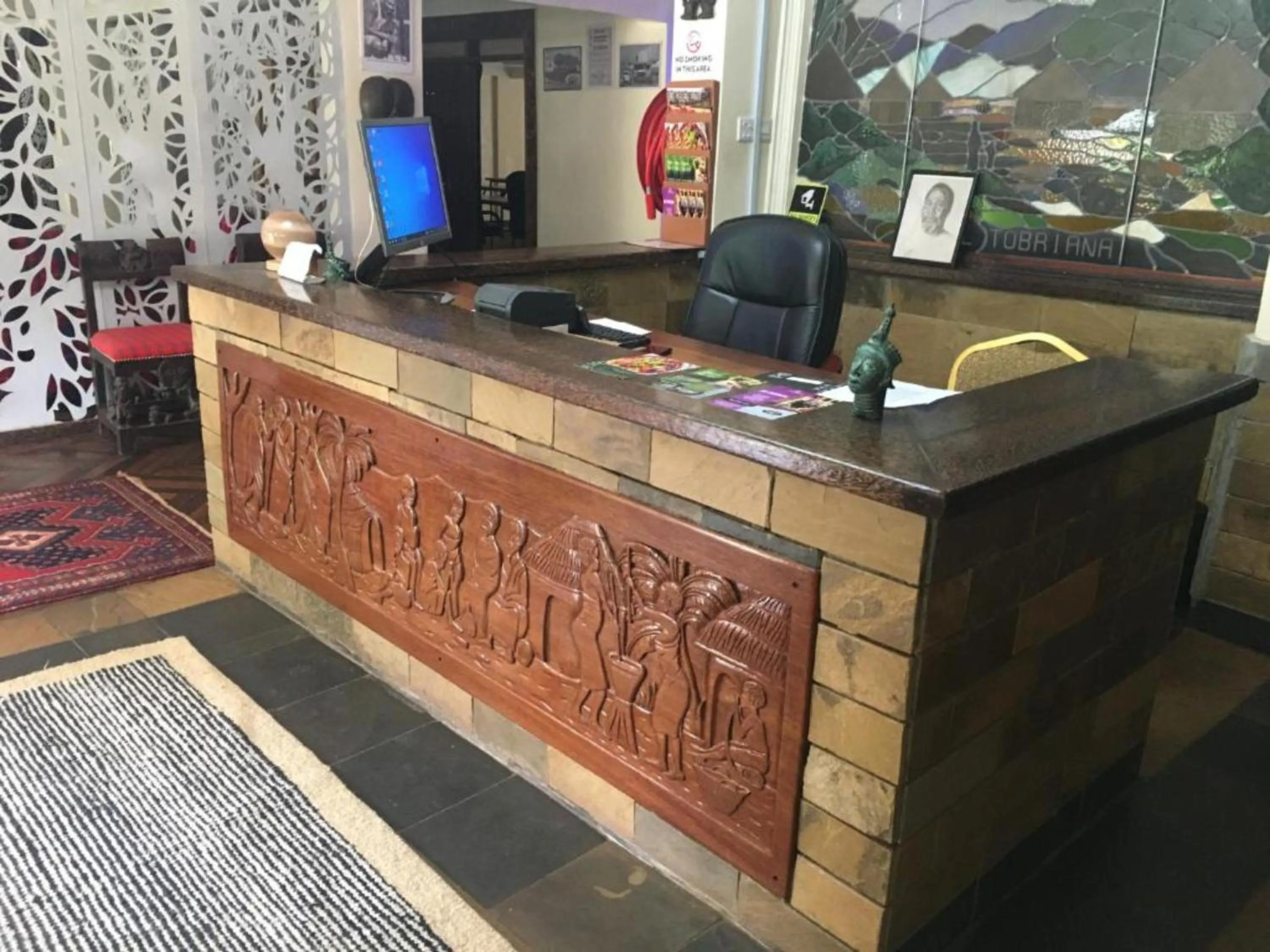 Lobby or reception in Tobriana