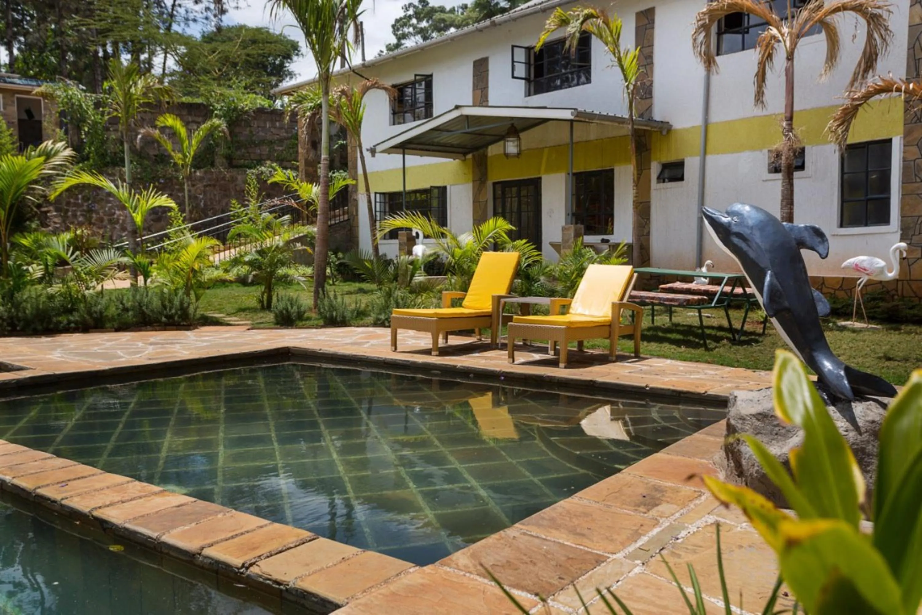 Swimming pool in Tobriana