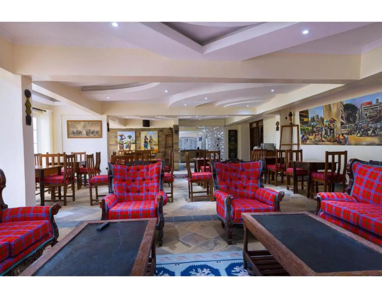 Seating area in Tobriana